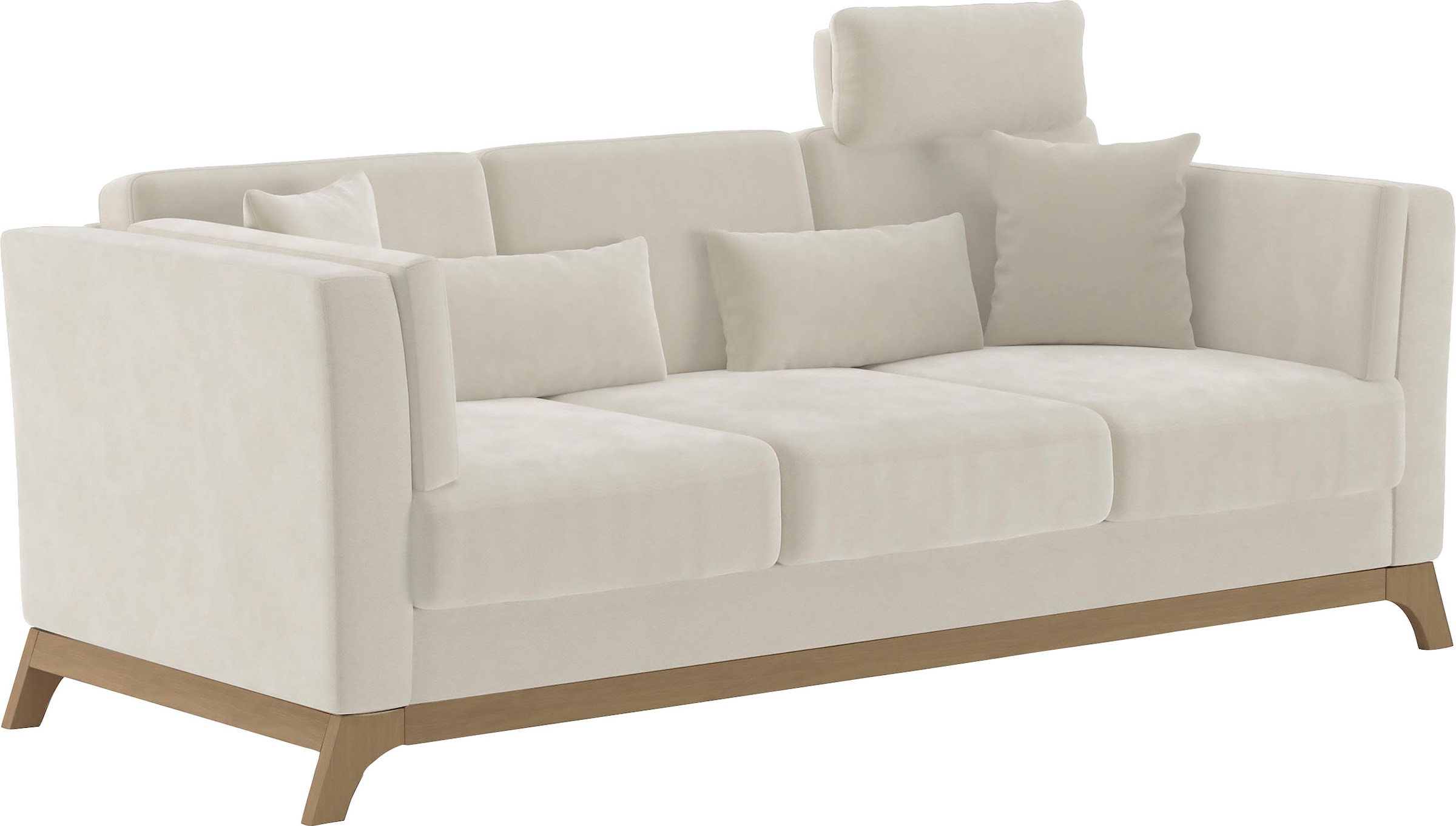 Home affaire 3-Sitzer »Viva« mit Holzrahmen aus Buche