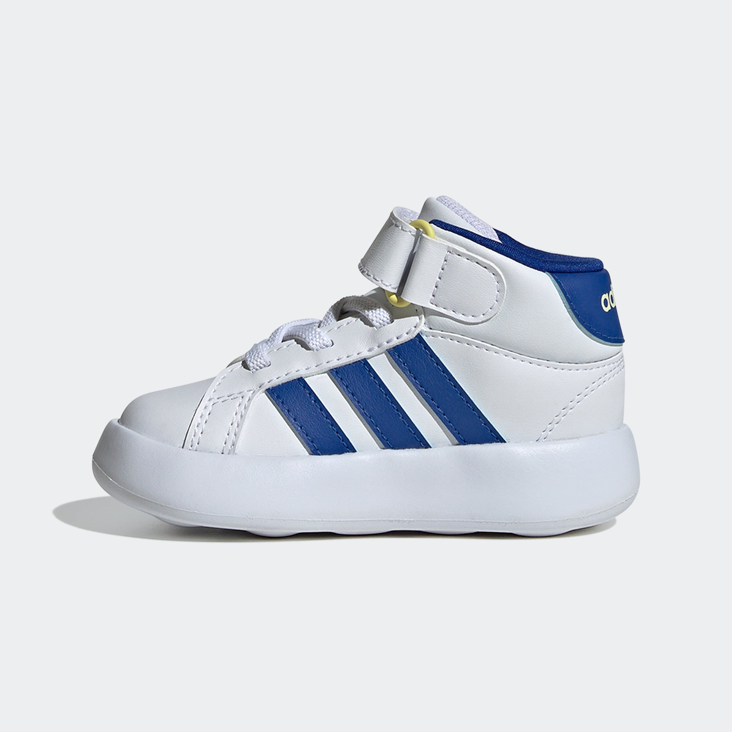 adidas Sportswear Sneaker »GRAND COURT MID KIDS«, Design auf den Spuren des adidas Superstar, für Kinder