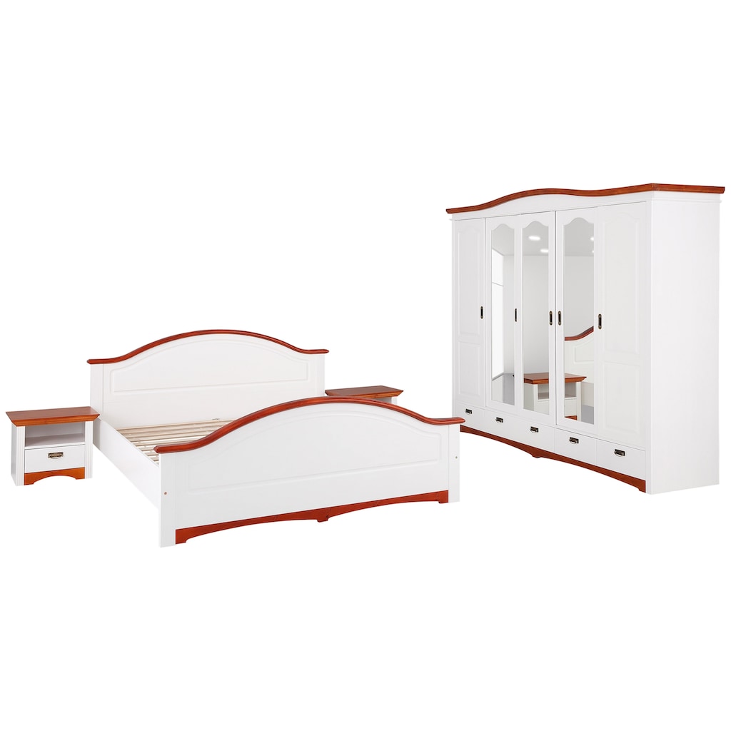 Home affaire Schlafzimmer-Set »Konrad«, (Set, 4 St.)