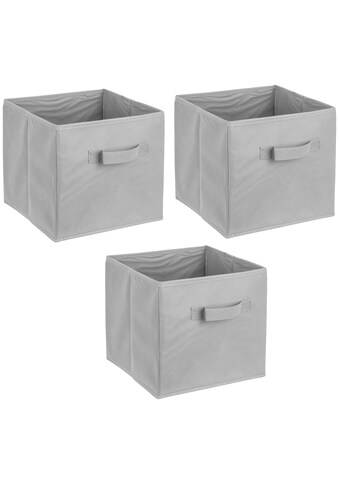 ADOB Aufbewahrungsbox »Faltboxen«, (Set, 3 St.), Inklusive Haltegriff kaufen