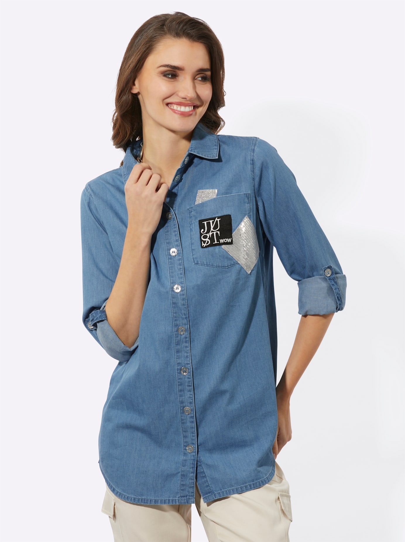 Inspirationen Jeansbluse