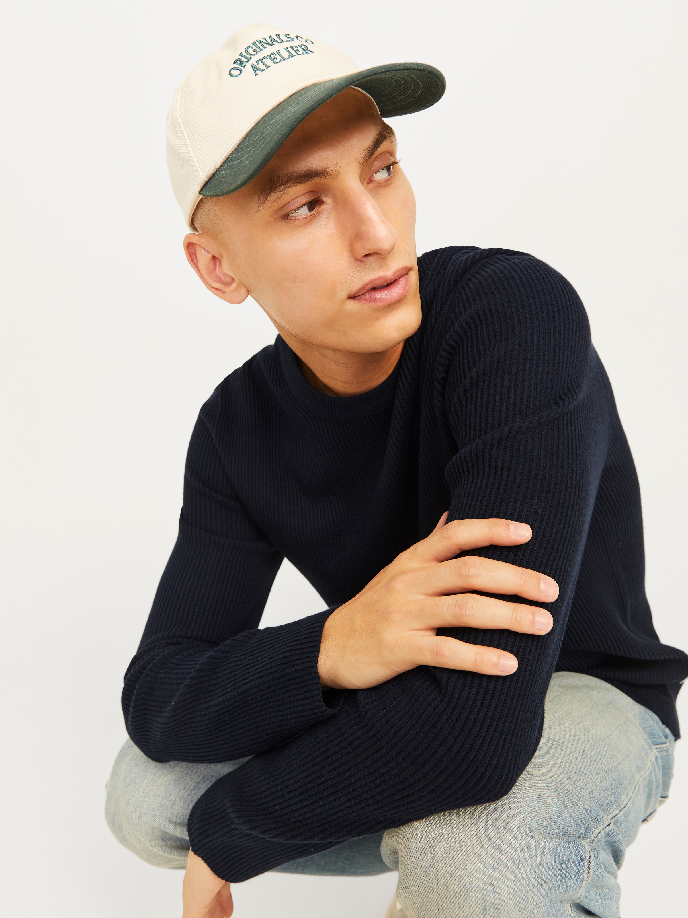 Jack & Jones Rundhalspullover »JJEPERFECT KNIT CREW NECK SN«