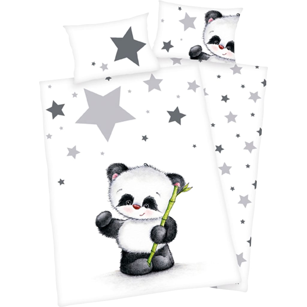 Baby Best Babybettwäsche »Panda« mit niedlichem Motiv