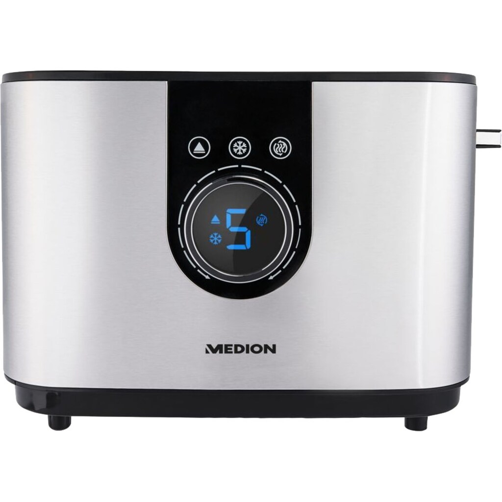 Medion® Frühstücks-Set »MD 10220«, (3 tlg.), Toaster, Wasserkocher und Kaffeemaschine