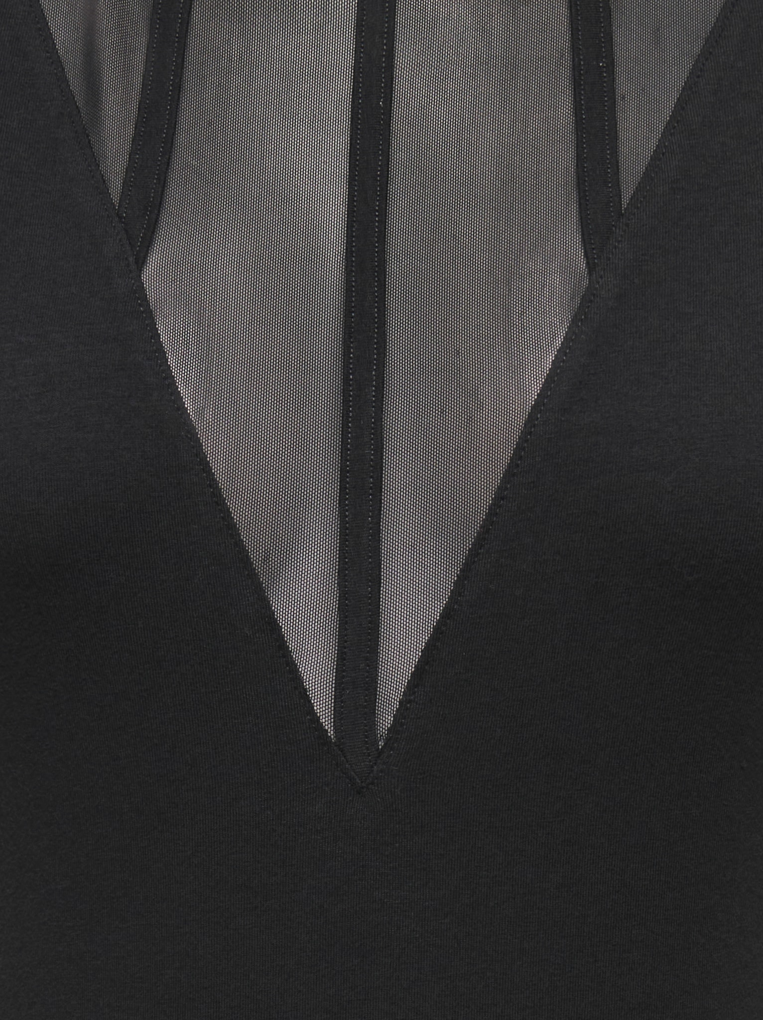 ONLY Body »ONLLIVE LOVE S/L BODY WITH MESH CS JRS« Baumwollmischung