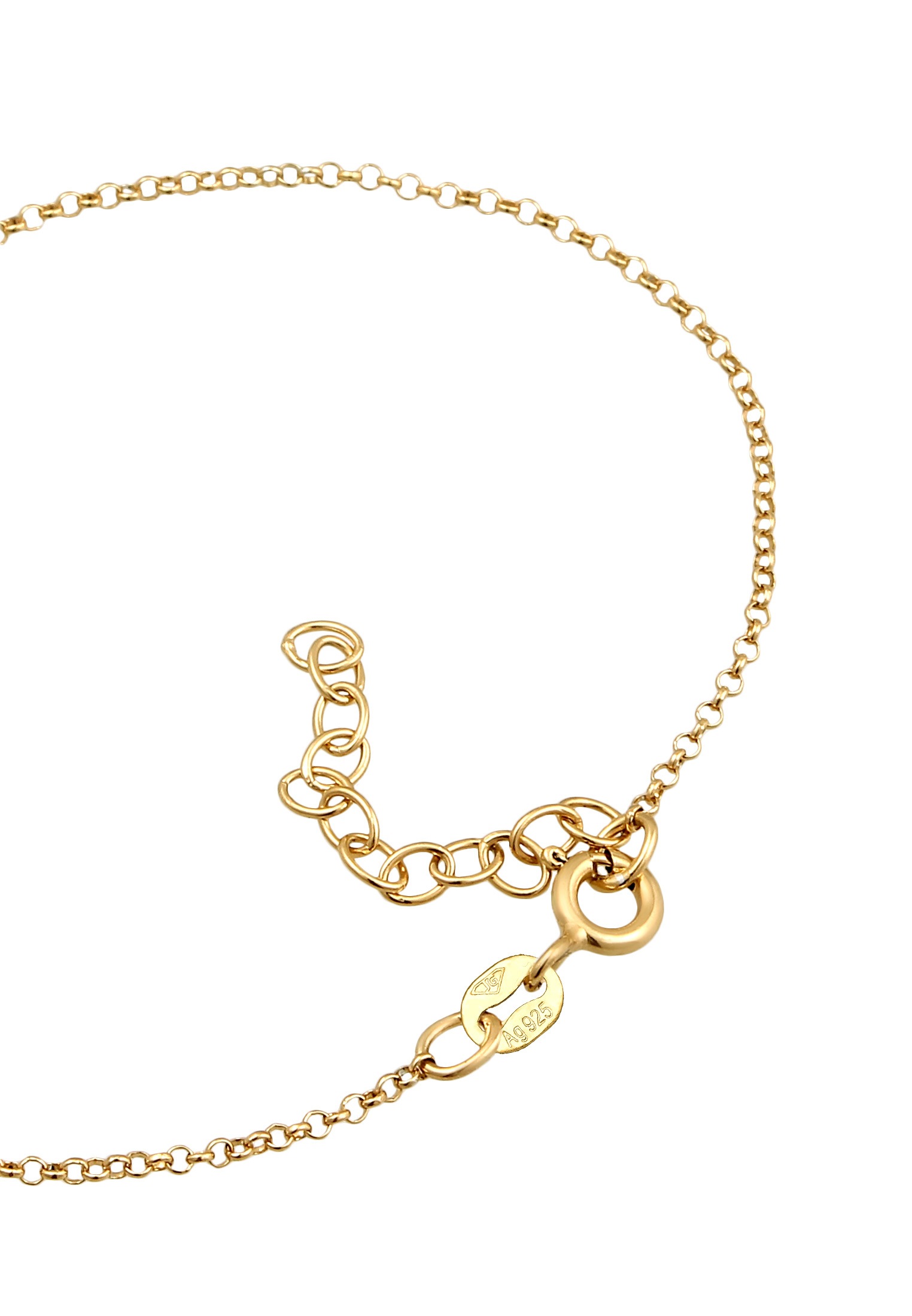 Elli Schmuckset »Armband Hand Chain Handkette Armband 925 Silber« ()