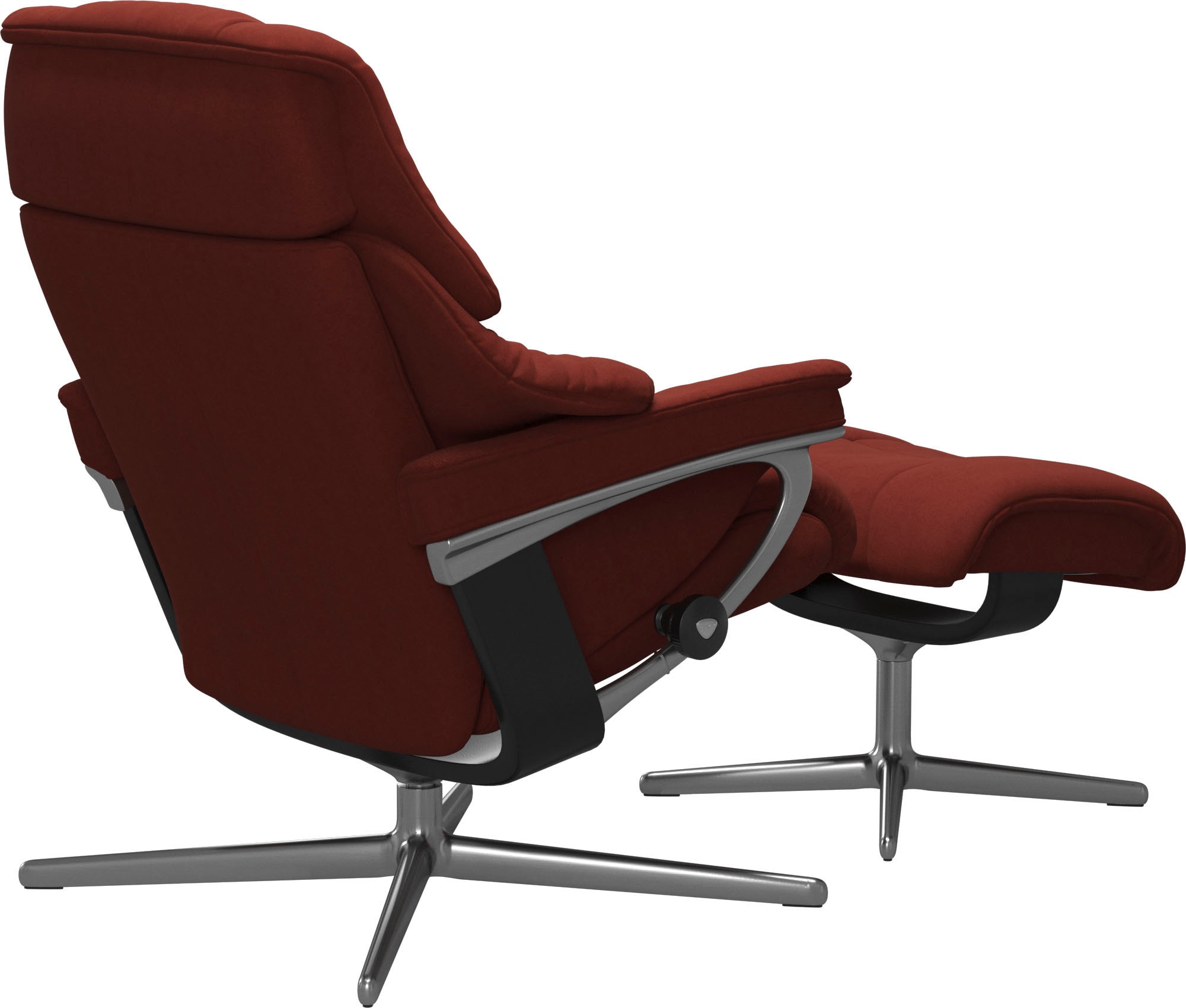 Stressless® Fußhocker »Reno«, mit Cross Base, Größe S, M & L, Holzakzent Schwarz