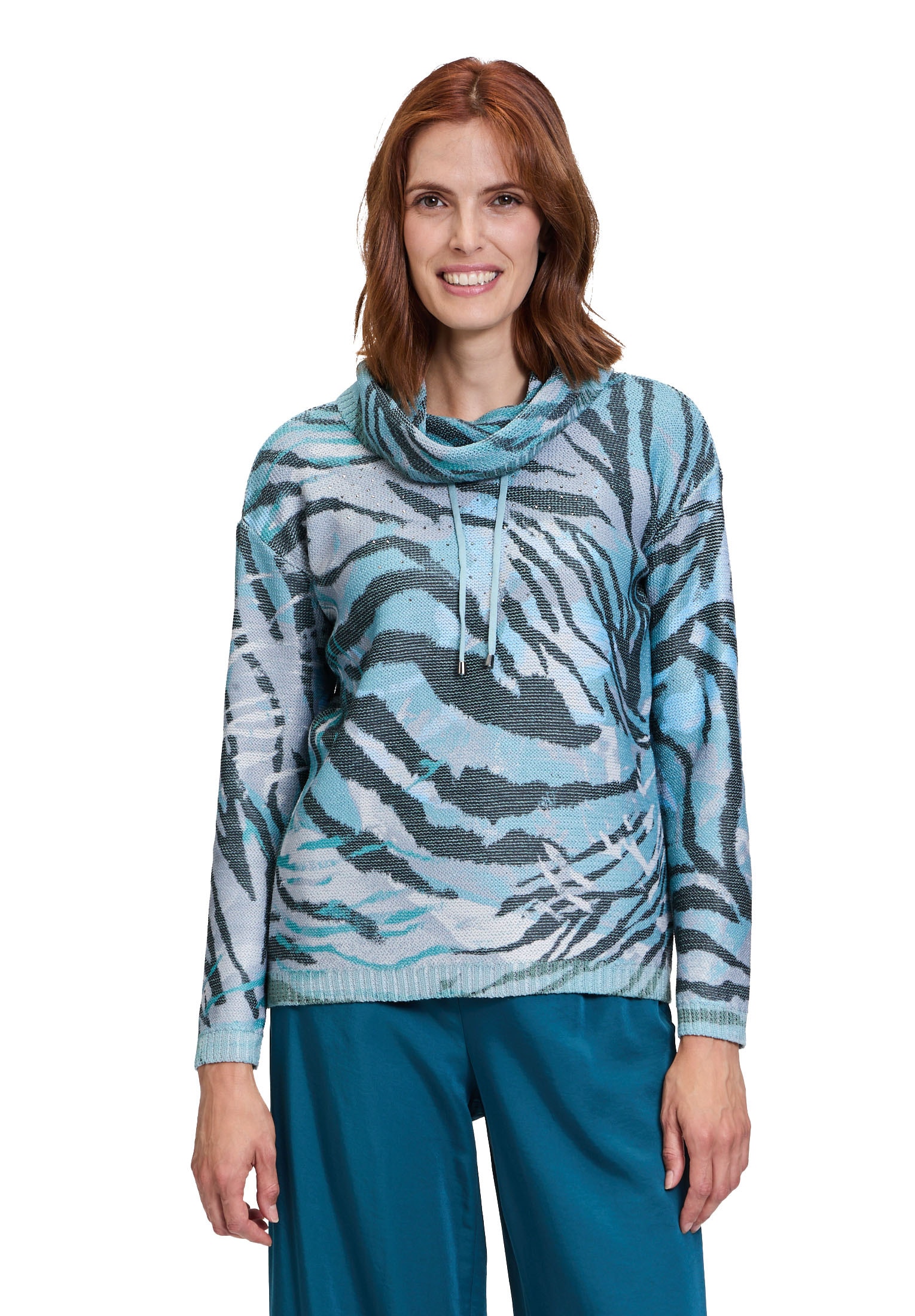 Betty Barclay Strickpullover »Strickpullover mit Print«