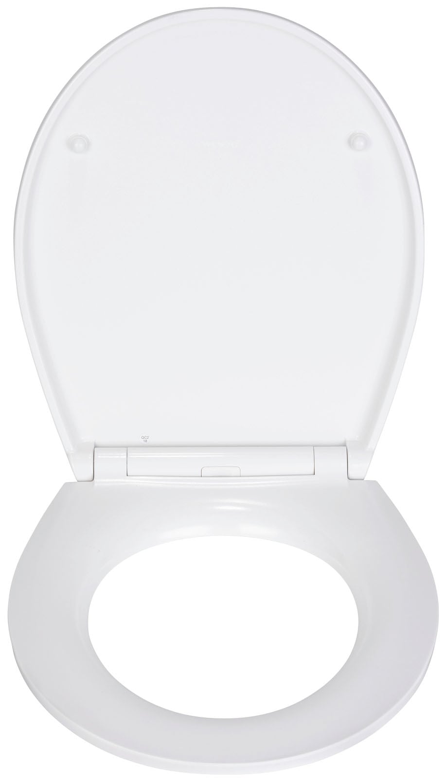 WENKO WC-Sitz »Slate Rock« mit Relief, aus antibakteriellem Duroplast