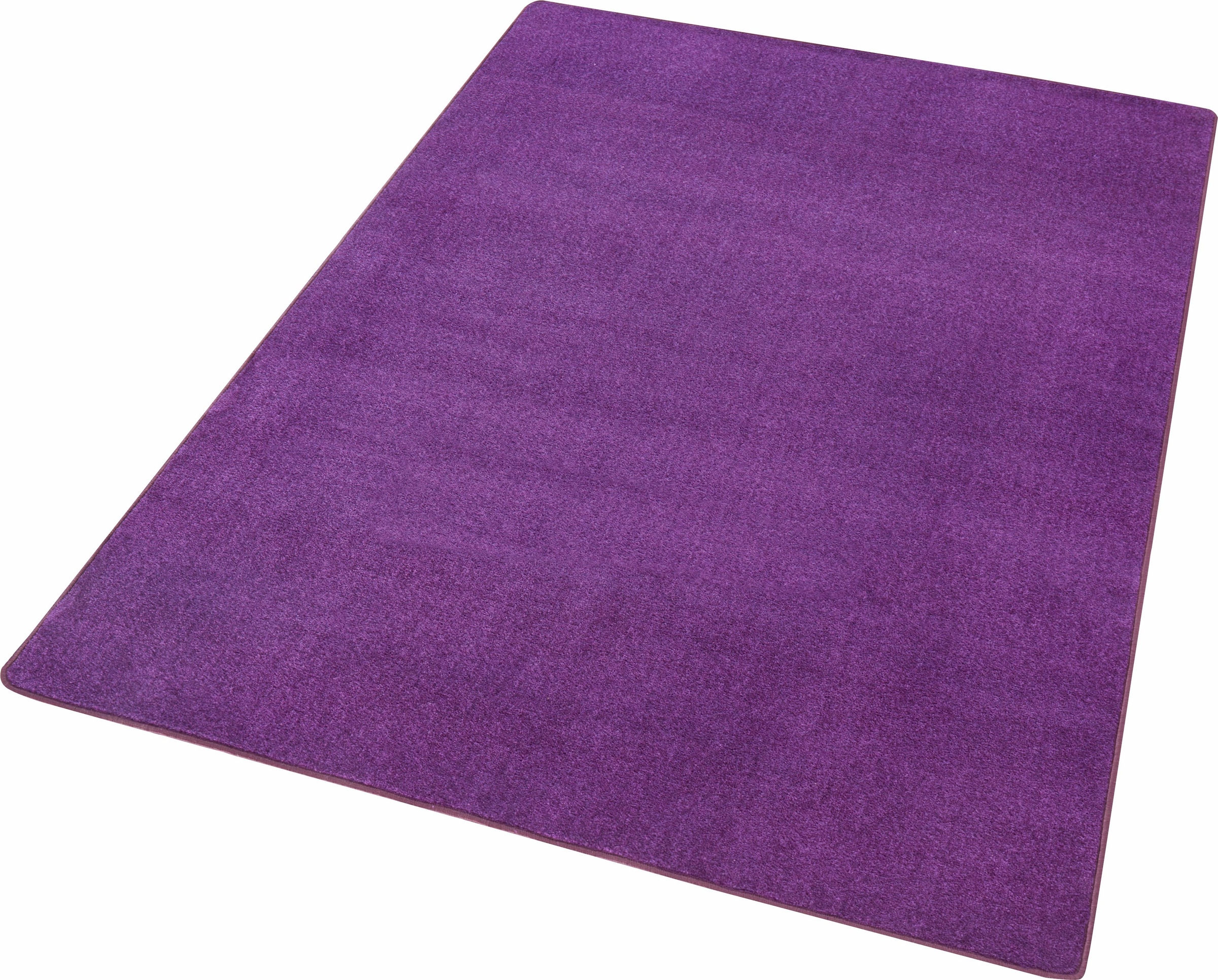HANSE Home Teppich »Fancy«, rechteckig, 7 mm Höhe, Kurzflor, Läufer, uni, gekettelt, Wohnzimmer, Schlafzimmer, Esszimmer