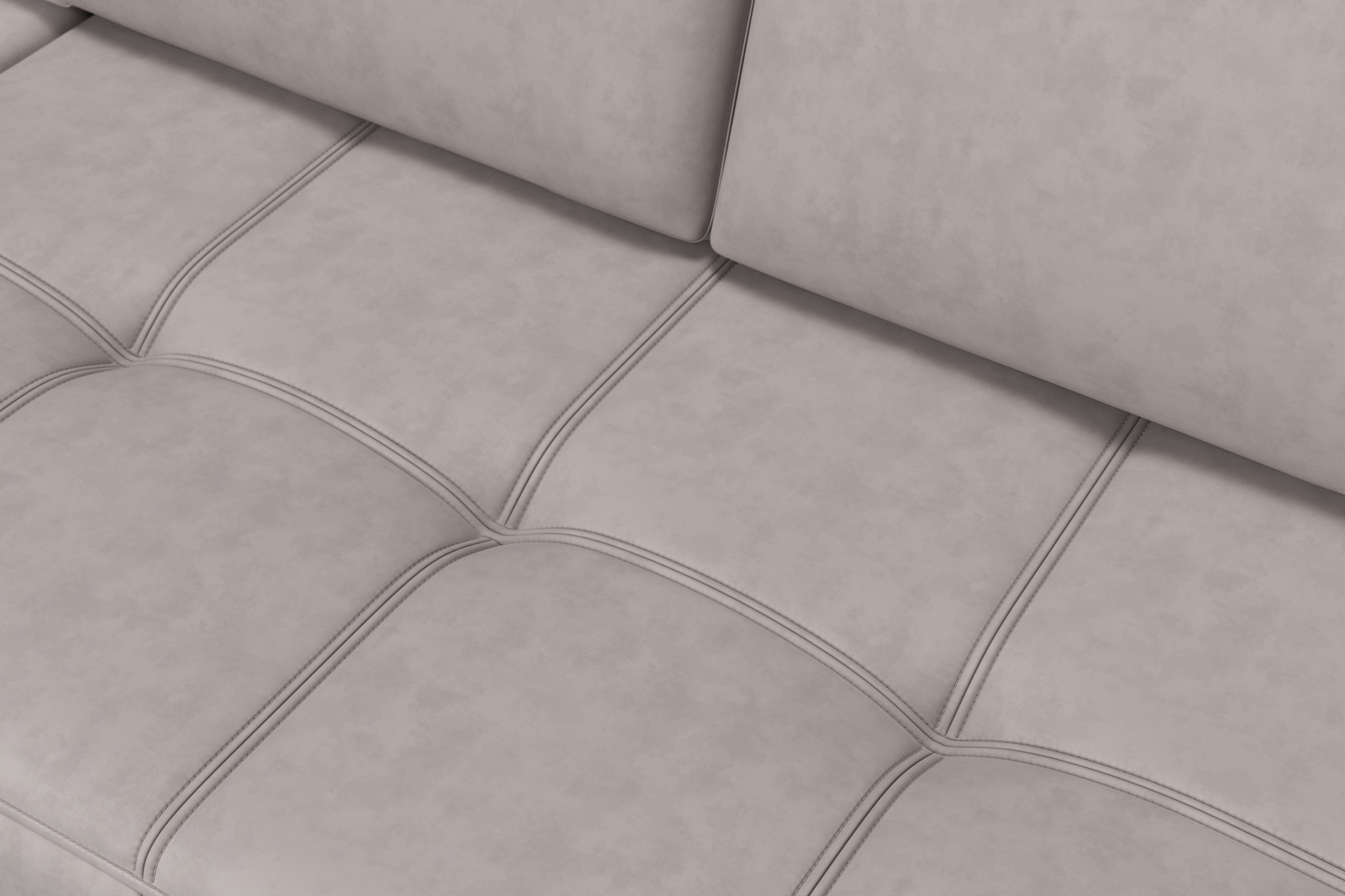 sit&more Ecksofa »Bendigo L-Form« inklusive Sitztiefenverstellung, Bodenfreiheit 15 cm, in 2 Fußfarben