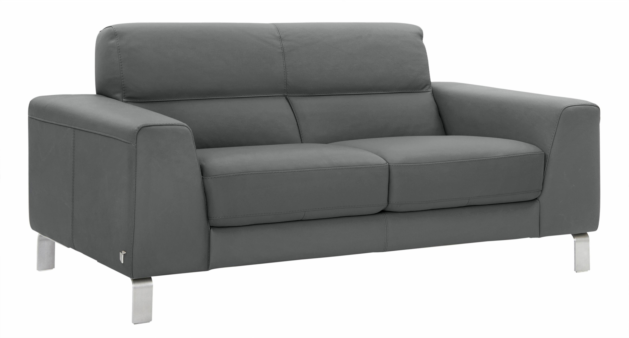 CALIA ITALIA 2,5-Sitzer »Simon, hoher Sitzkomfort, modern und elegant, italienisches Designsofa«, in zwei Lederqualitäten