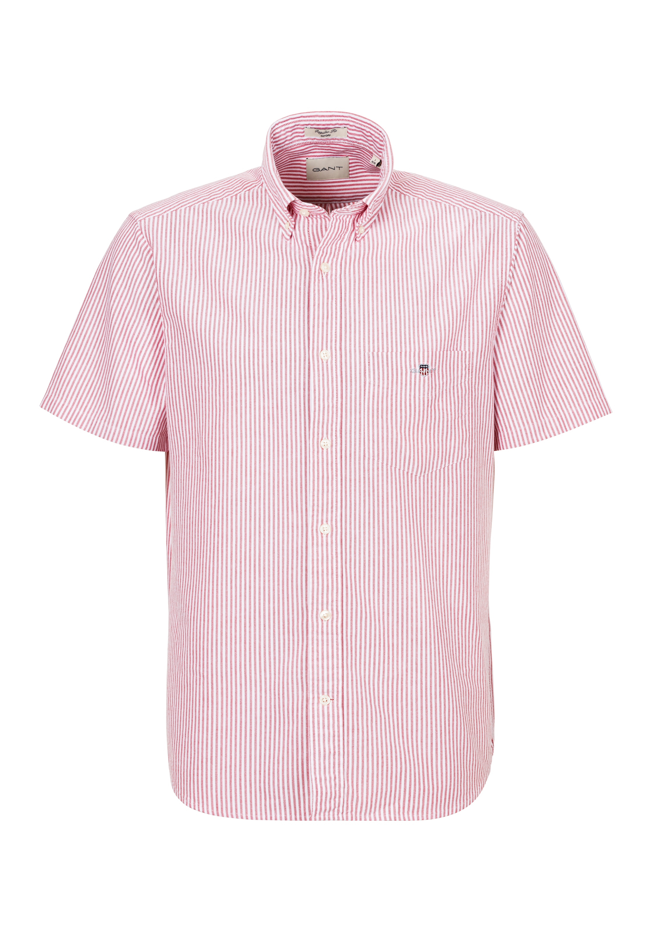Gant Kurzarmhemd »REG CLASSIC OXFORD STRIPE SS SHIRT«