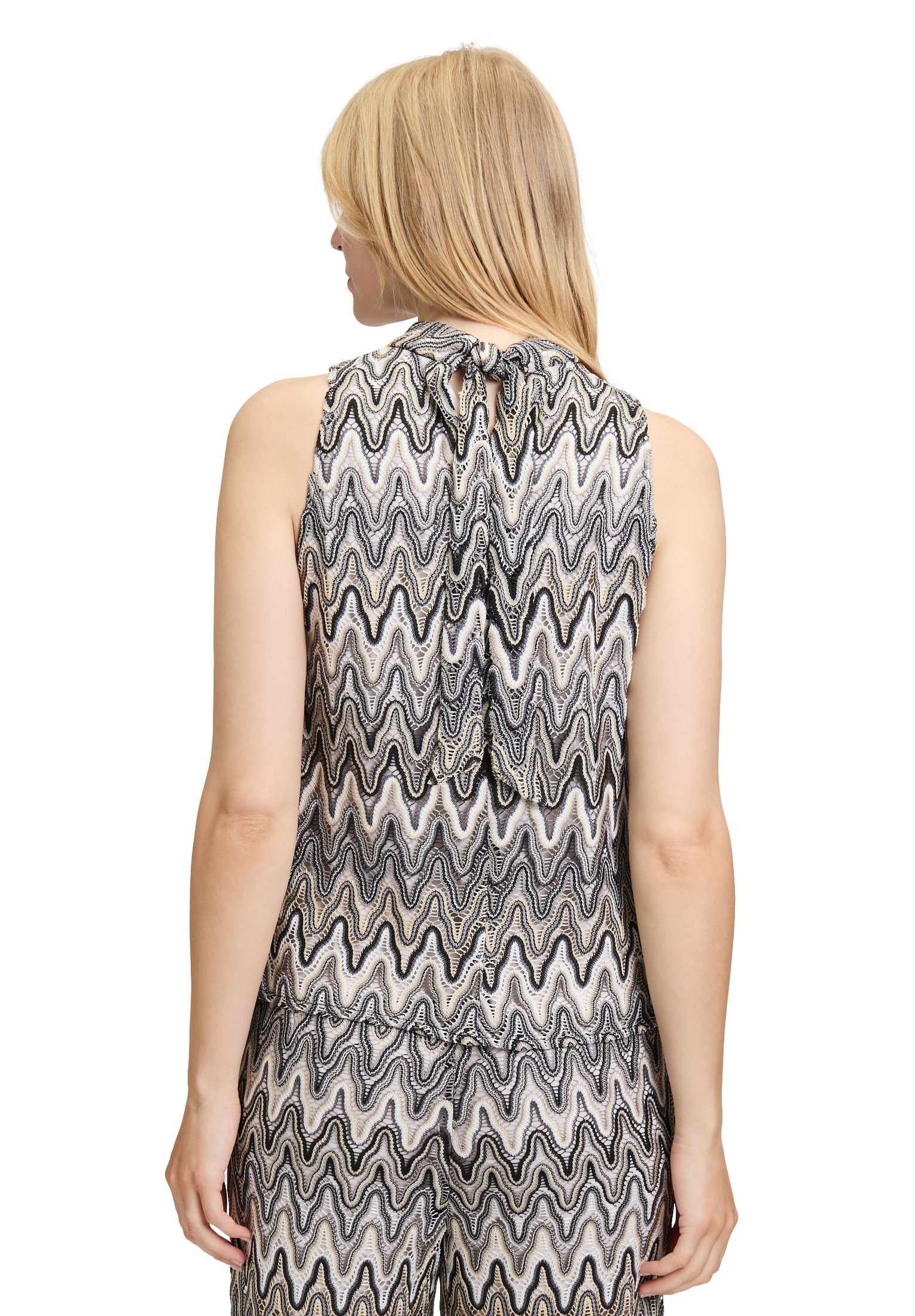 Betty Barclay Blusentop »Crop-Top mit Stehkragen«