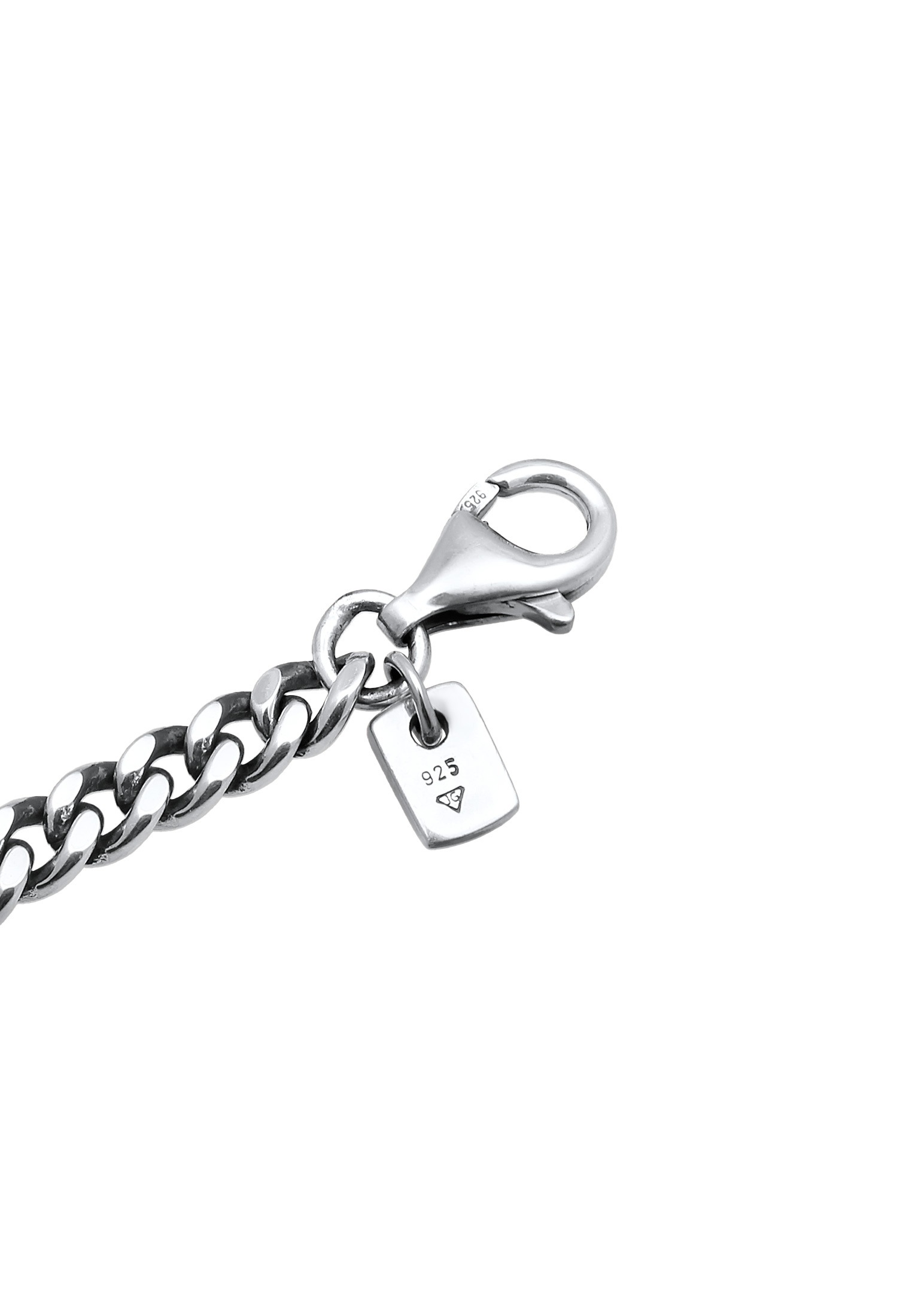 Kuzzoi Armkette »Armband Kompass Maritim Maskulin Massiv 925 Silber«