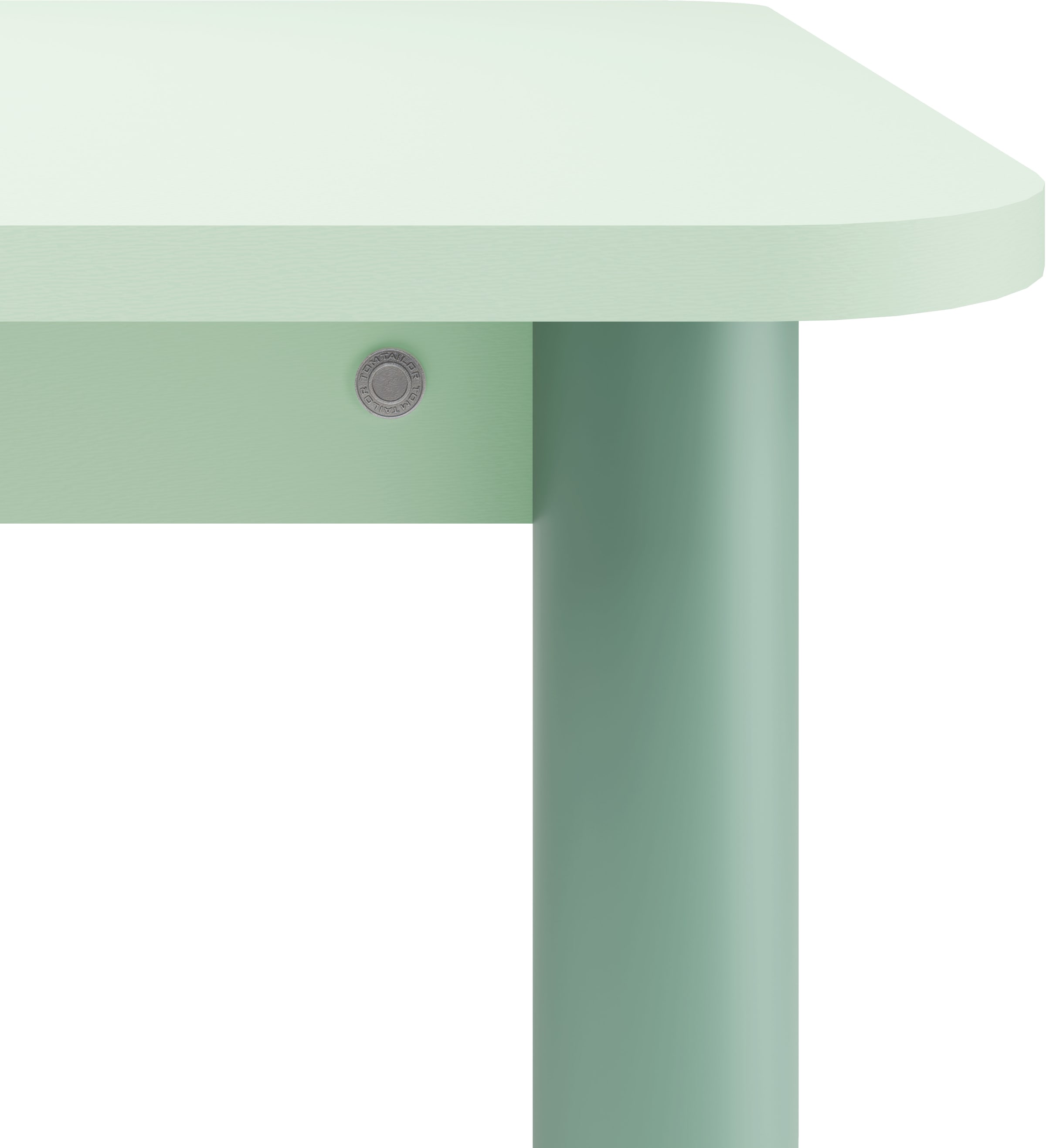 TOM TAILOR HOME Esstisch »COLOR TABLE«, (1 St.), Esstisch, 4-Fuß, 3 Größen, 3 Dekorfarben, 4 Fußfarben, ABS-Kante