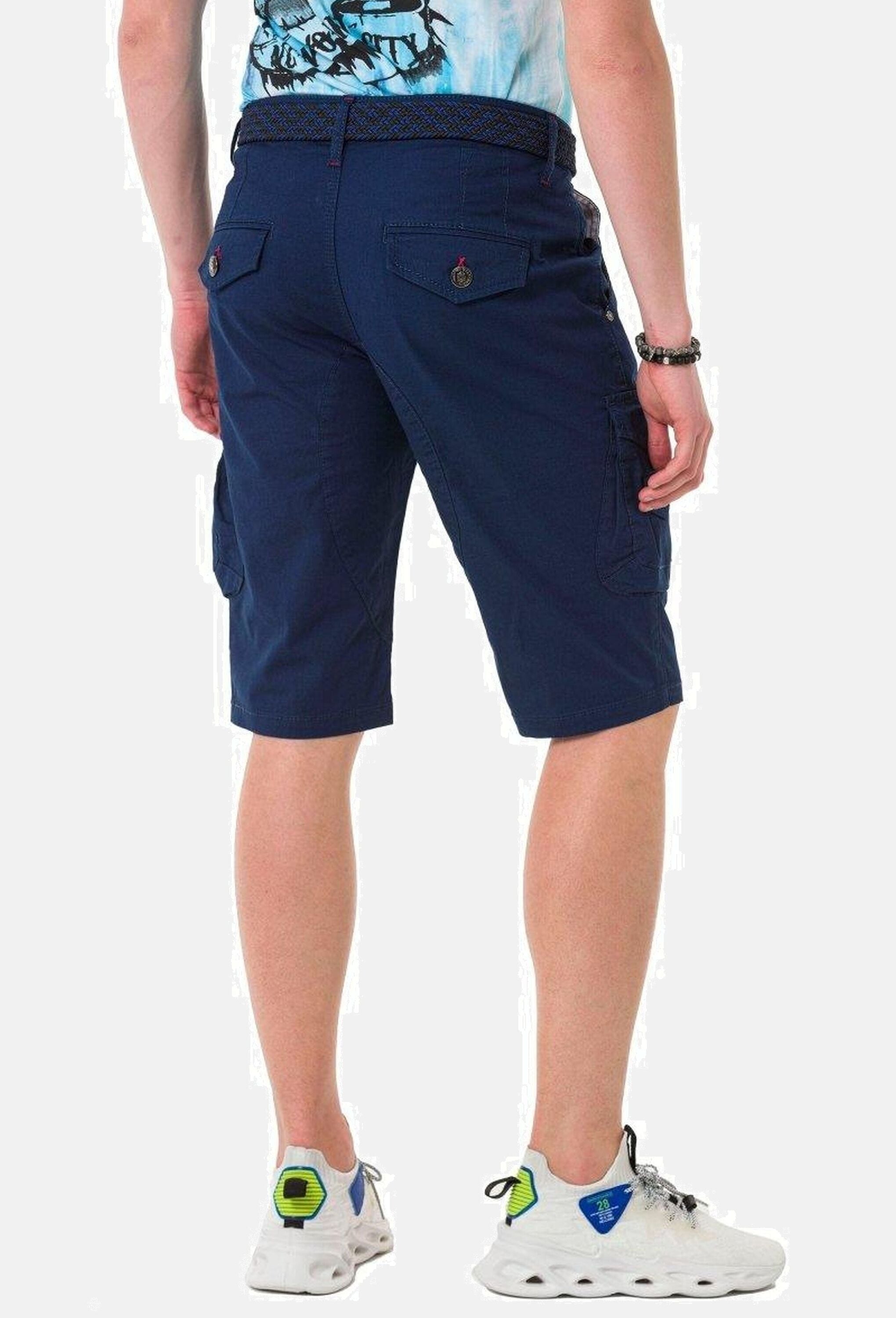 Cipo & Baxx Jeansbermudas »Cipo & Baxx Bermuda & Short« mit praktischen Beintaschen, CK265