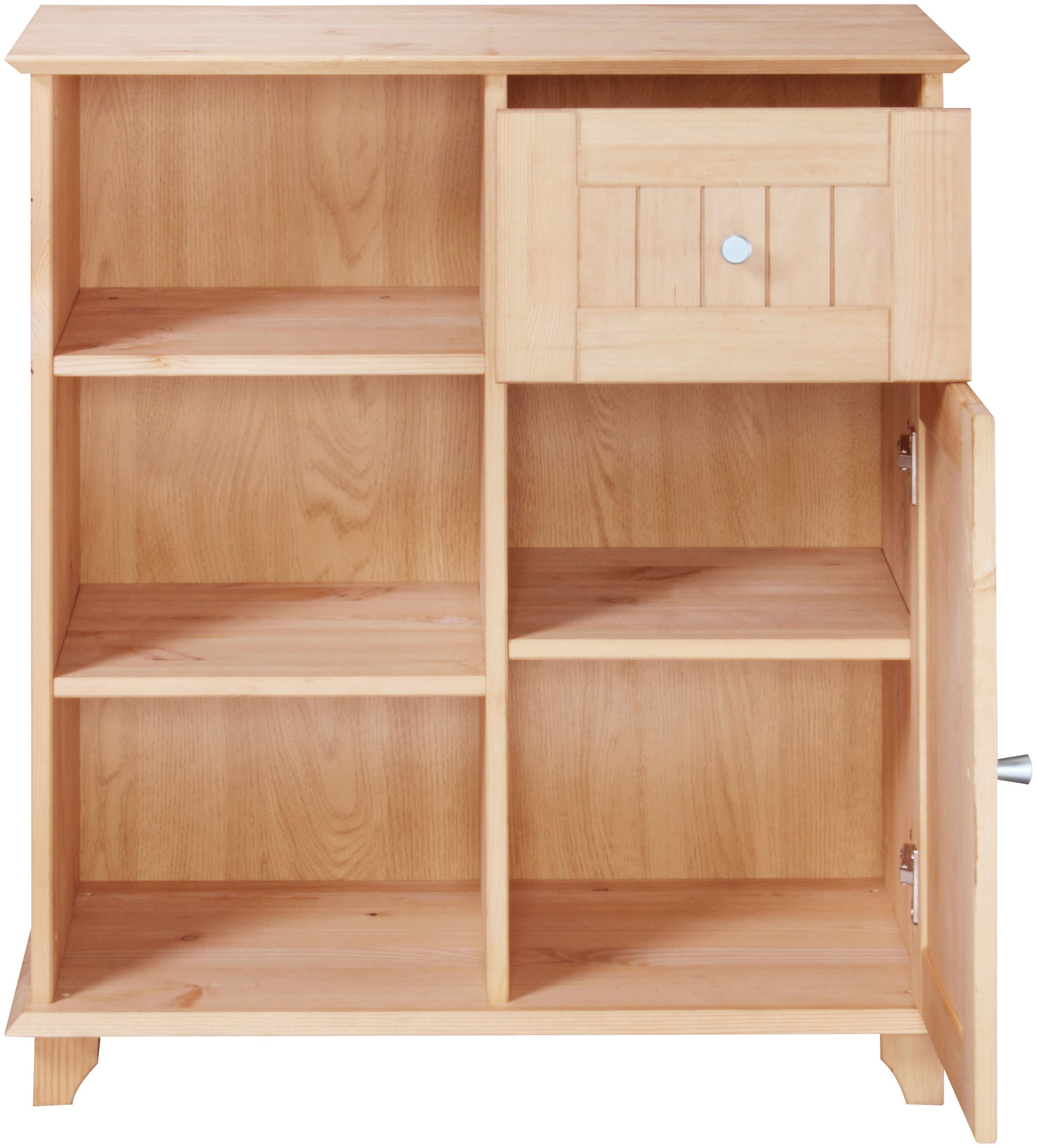 welltime Unterschrank »Venezia Landhaus« Badmöbel, aus massiver Kiefer, 1 Tür, 1 Schublade, Breite 63 cm