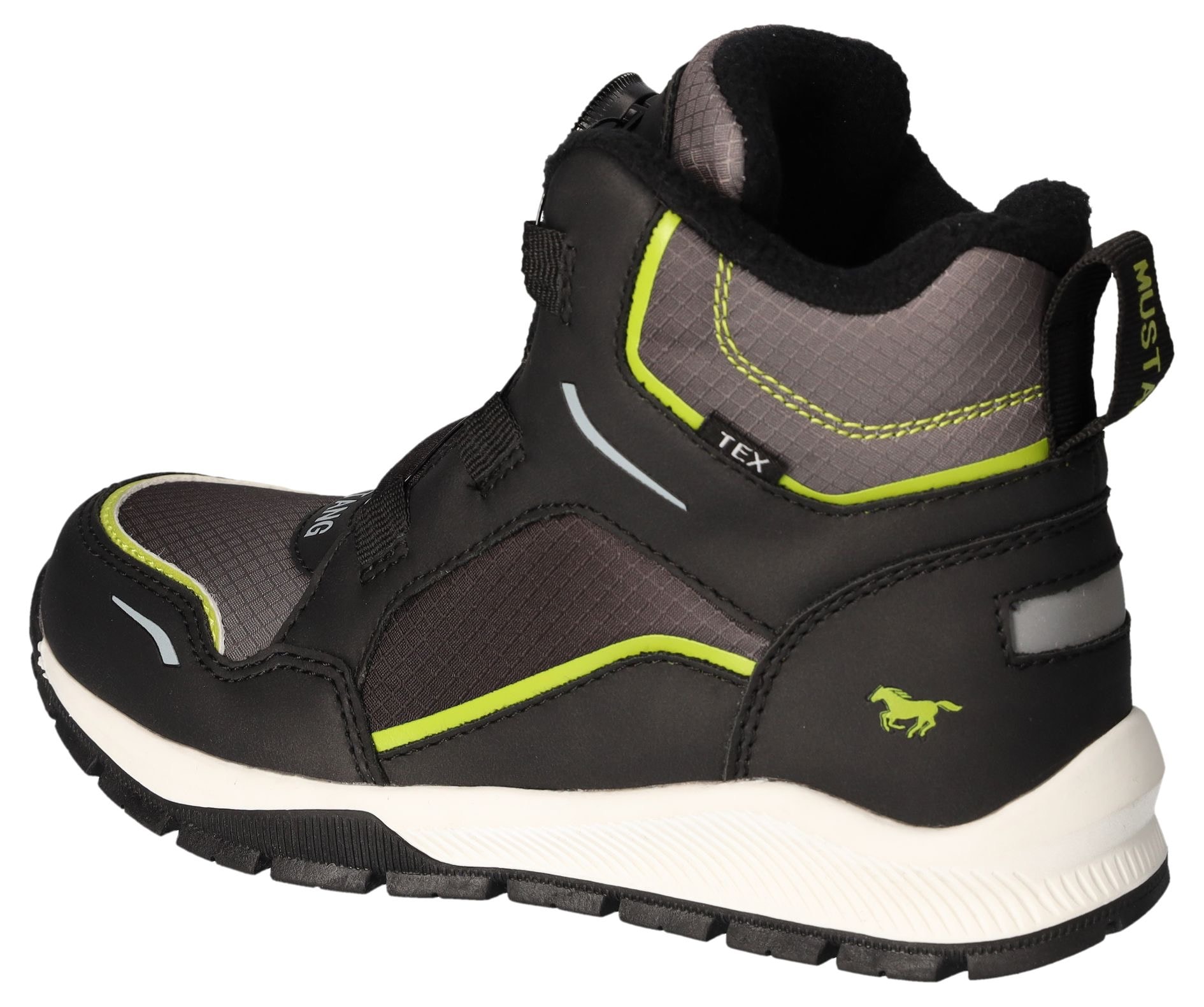 Mustang Shoes Winterboots, Winterstiefelette, Snowboots mit Schnellverschluss und TEX