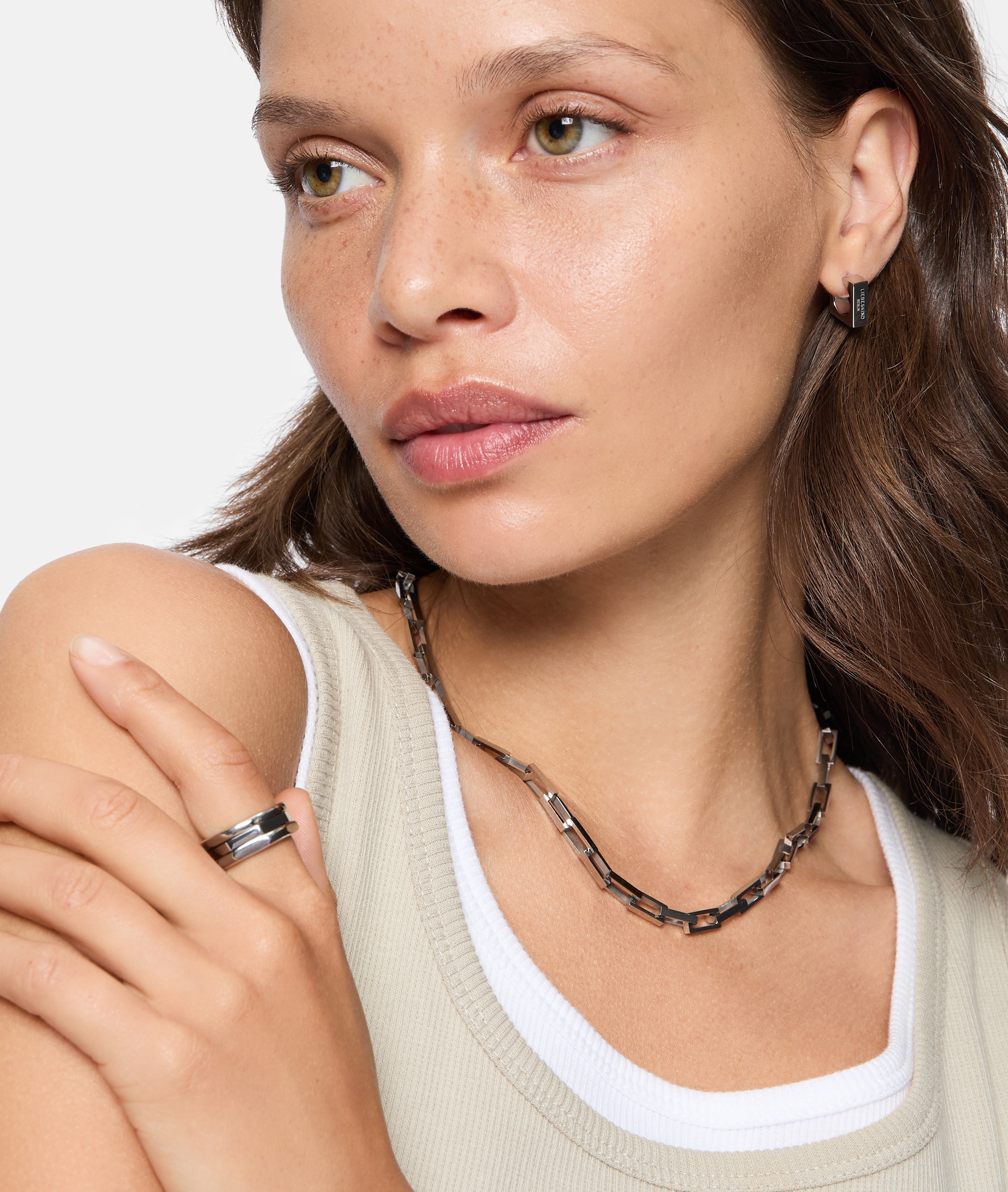 Liebeskind Berlin Ring-Set »Schmuck Geschenk Edelstahl Ring Urban Chic«