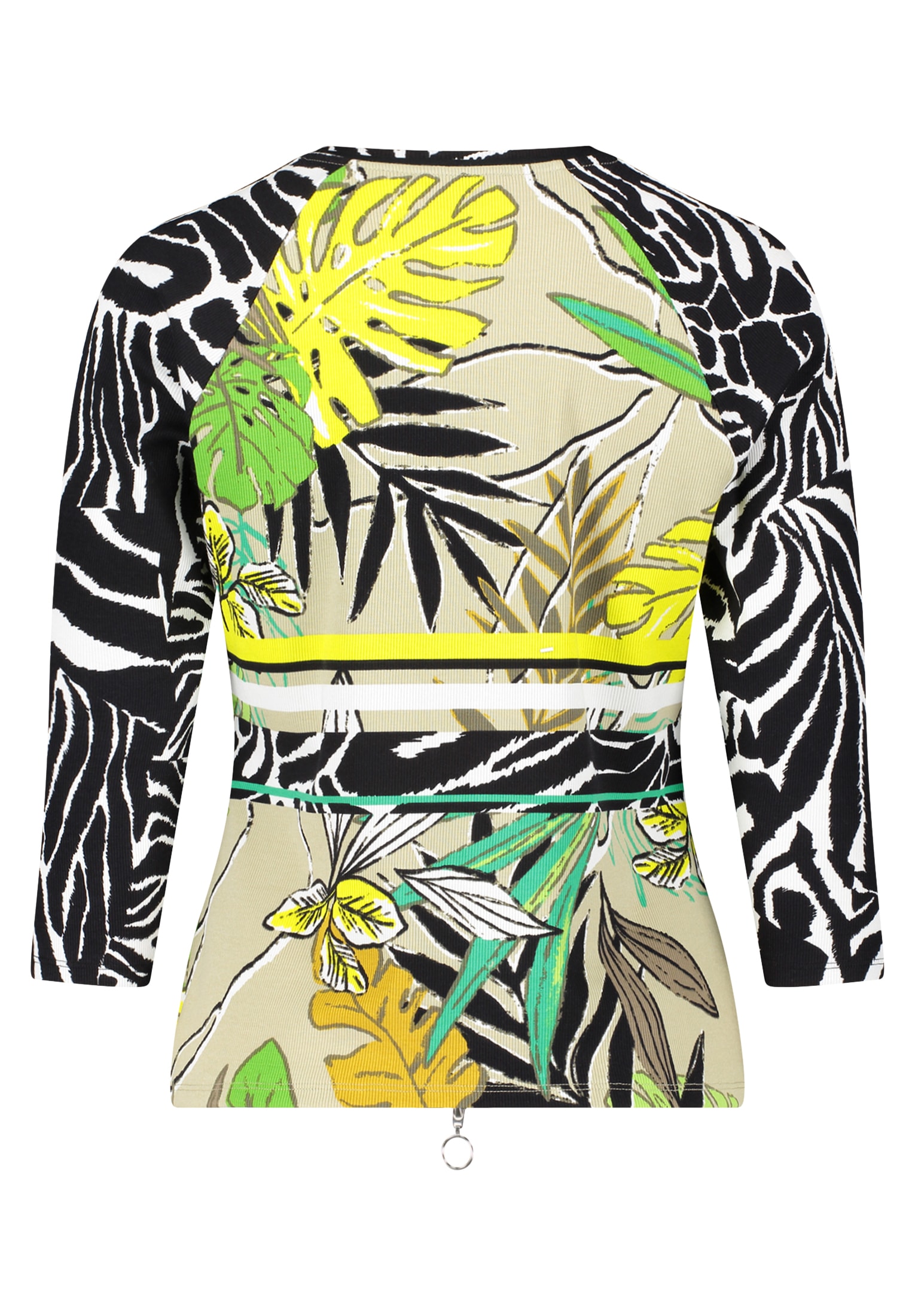 Betty Barclay T-Shirt »Shirtjacke mit Rippenstruktur«