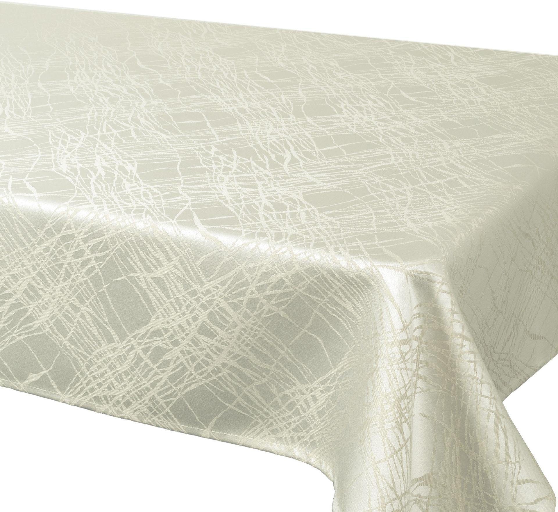 Delindo Lifestyle Tischdecke »TENDENCE«, Jacquard, Fleckschutz, 180 g/m²