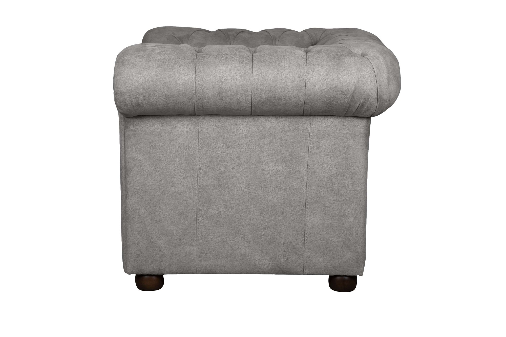 Home affaire Sessel »CHARENTE, Chesterfield, Wellenfederung, Maße B/T/H: 105/89/74 cm«, mit edler Knopfheftung und typischen Armlehnen