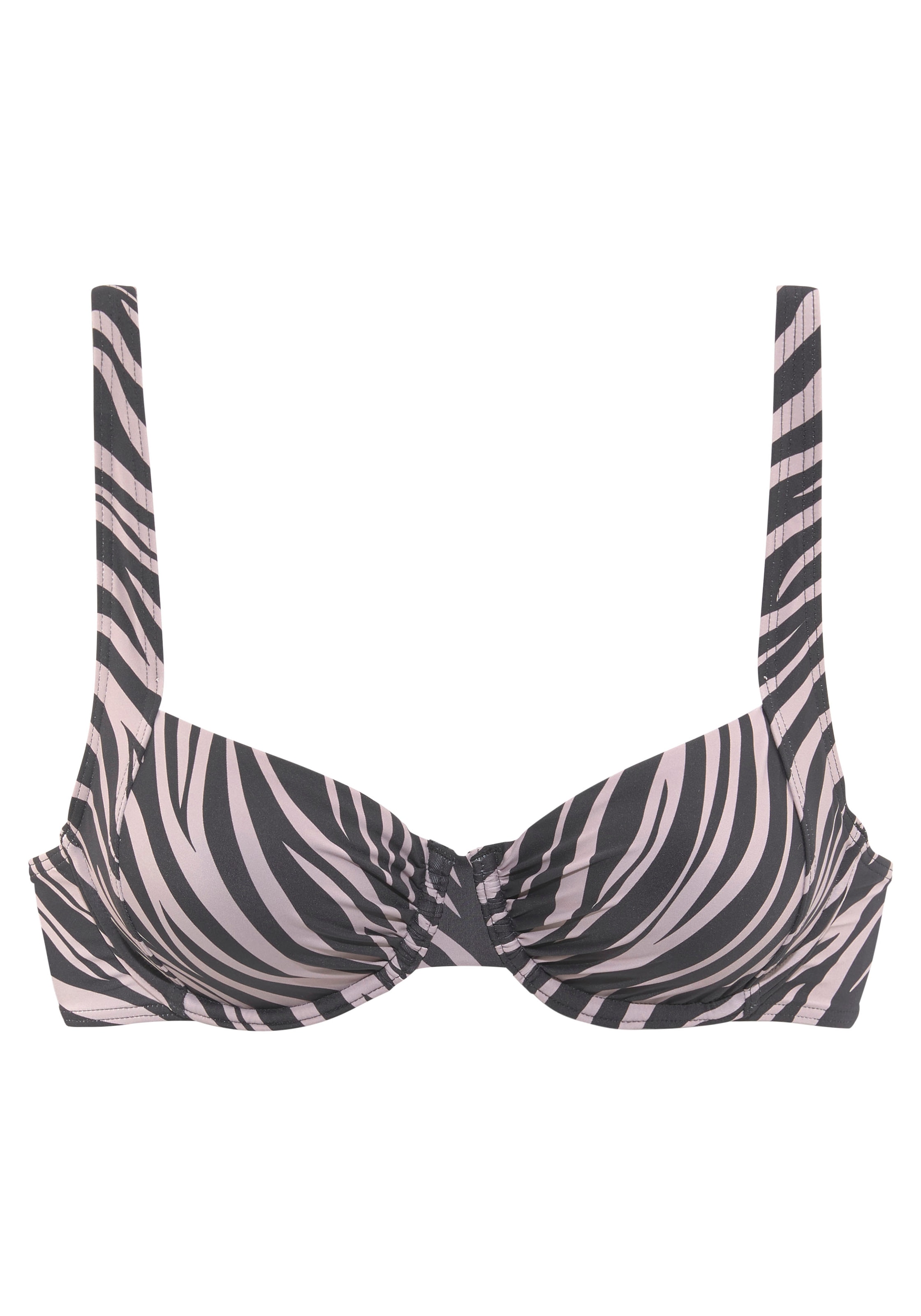 LASCANA Bügel-Bikini-Top »Kaa«, im Animal-Design