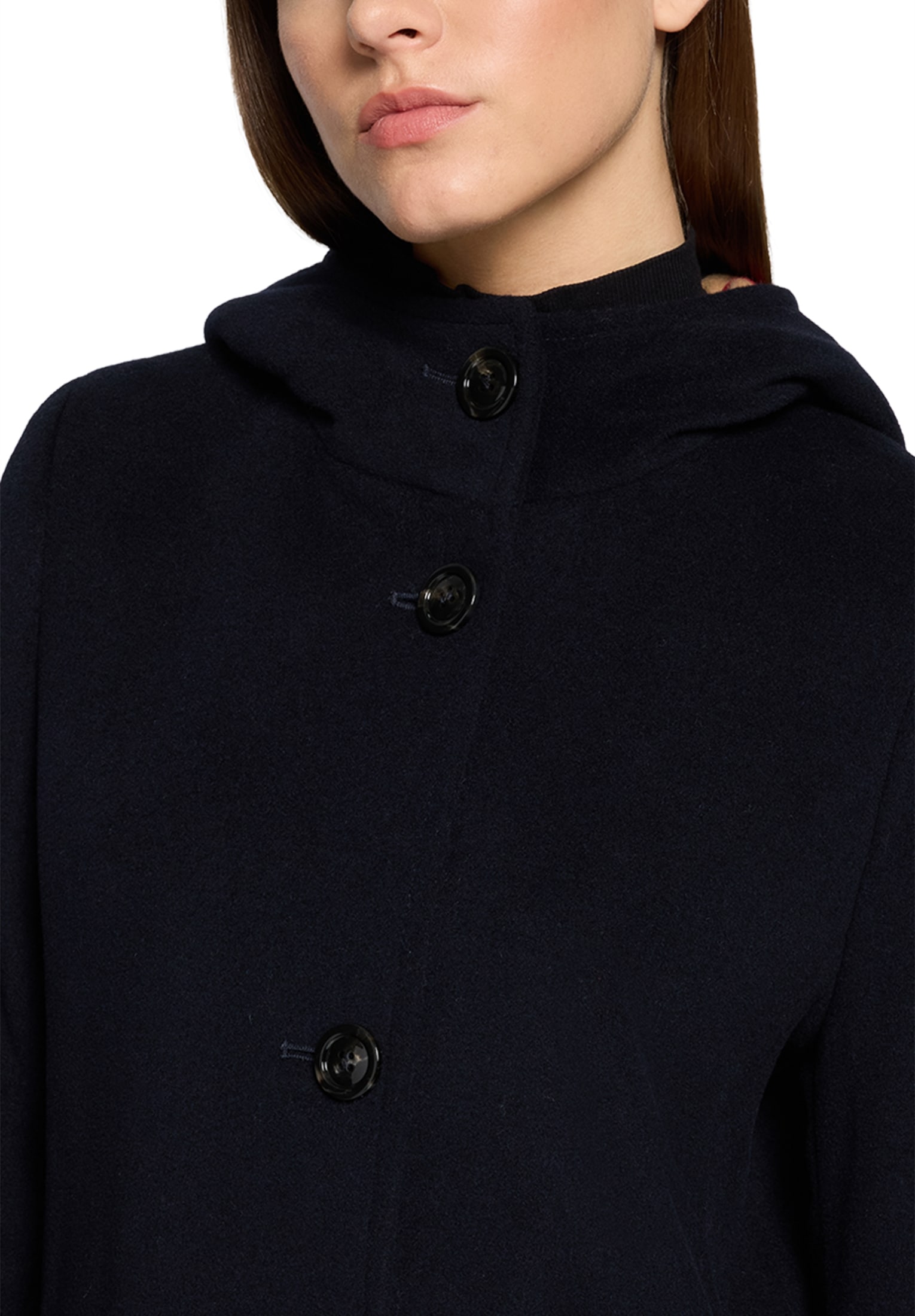 Gil Bret Wolljacke mit Kapuze mit Kapuze