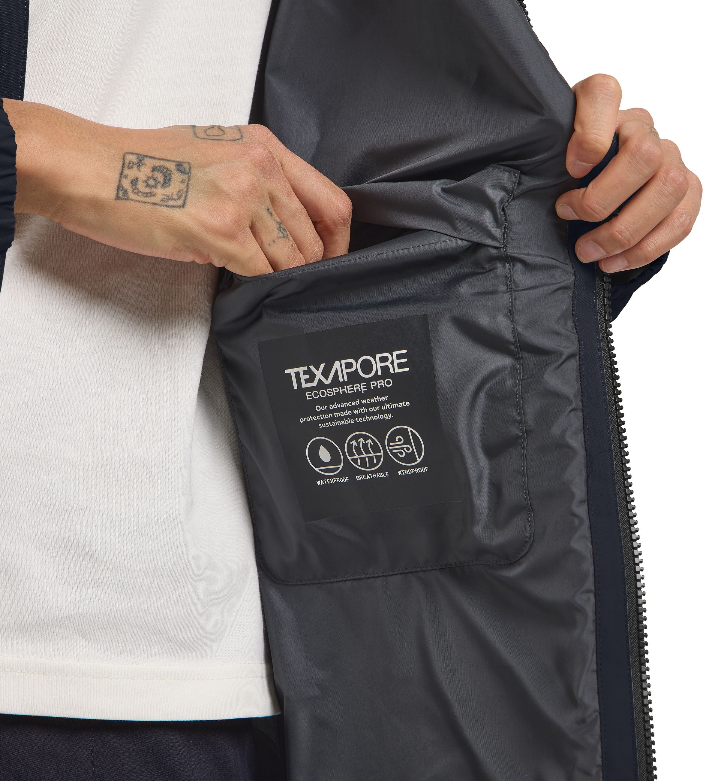 Jack Wolfskin Funktionsparka »TERRAVIEW 2L PARKA W«, mit Kapuze