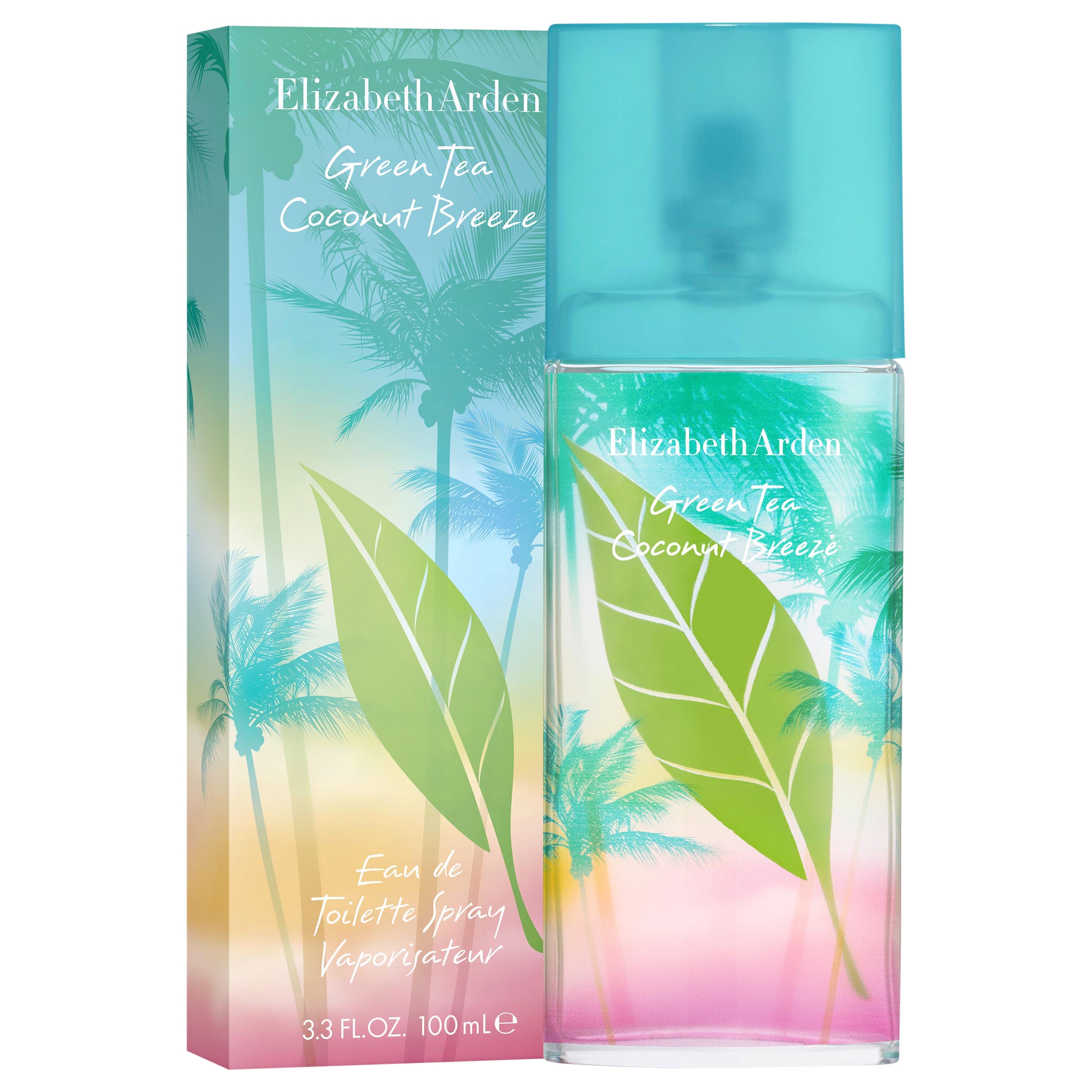 Elizabeth Arden Eau de Toilette »GREEN TEA COCONUT BREEZE EDT« floral-fruchtig-zitrischer Duftcharakter, mit grünem Tee-Akkord