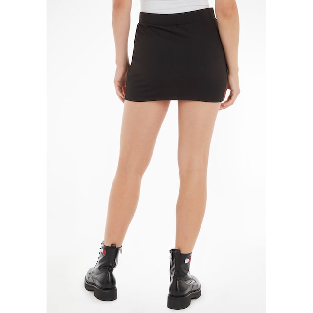 Tommy Jeans Minirock »LOW RISE MINI BADGE SKIRT« bei ♕
