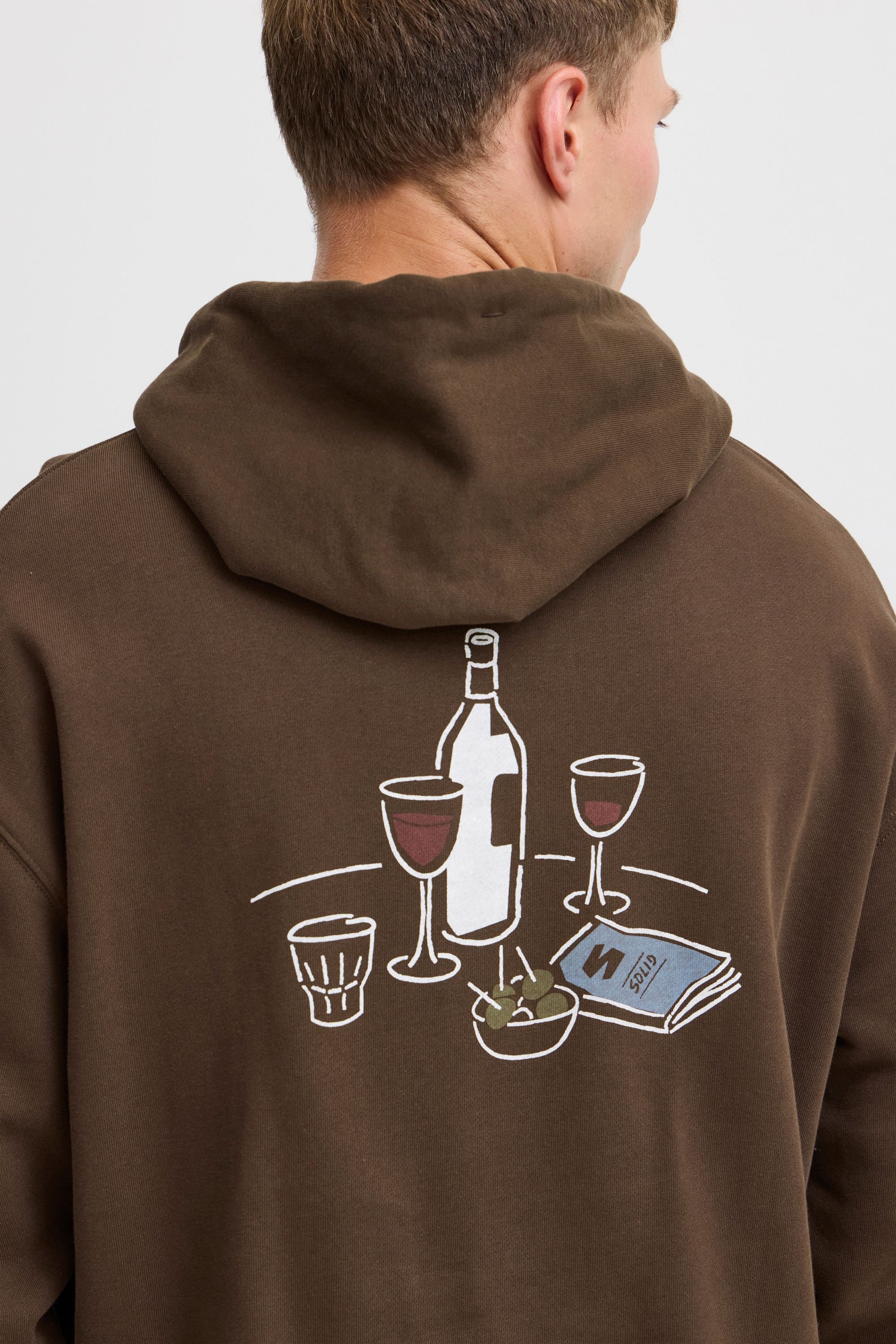 !Solid Kapuzenpullover »Kapuzenpullover SDMULLET«