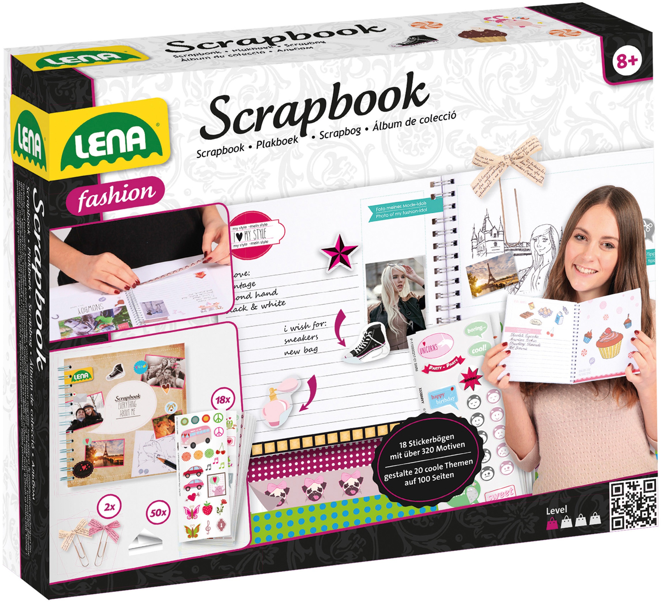 Lena® Kreativset »Scrapbook, klein«