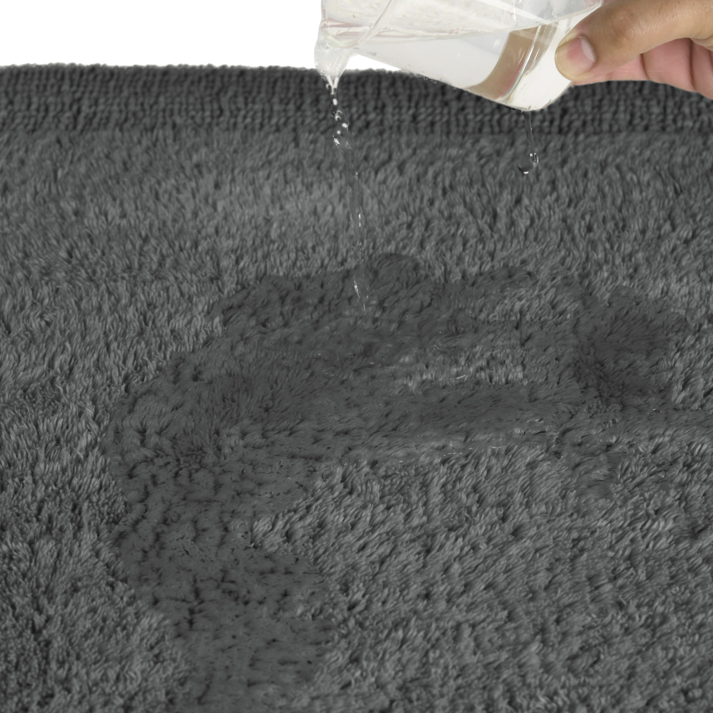 OTTO home Badematte »Kapra, Badvorleger, Badezimmer Teppich« Höhe 14 mm beidseitig nutzbar | fußbodenheizungsgeeignet | strapazierfähig mit Bordüre, Badteppich, Badematte, Baumwolle