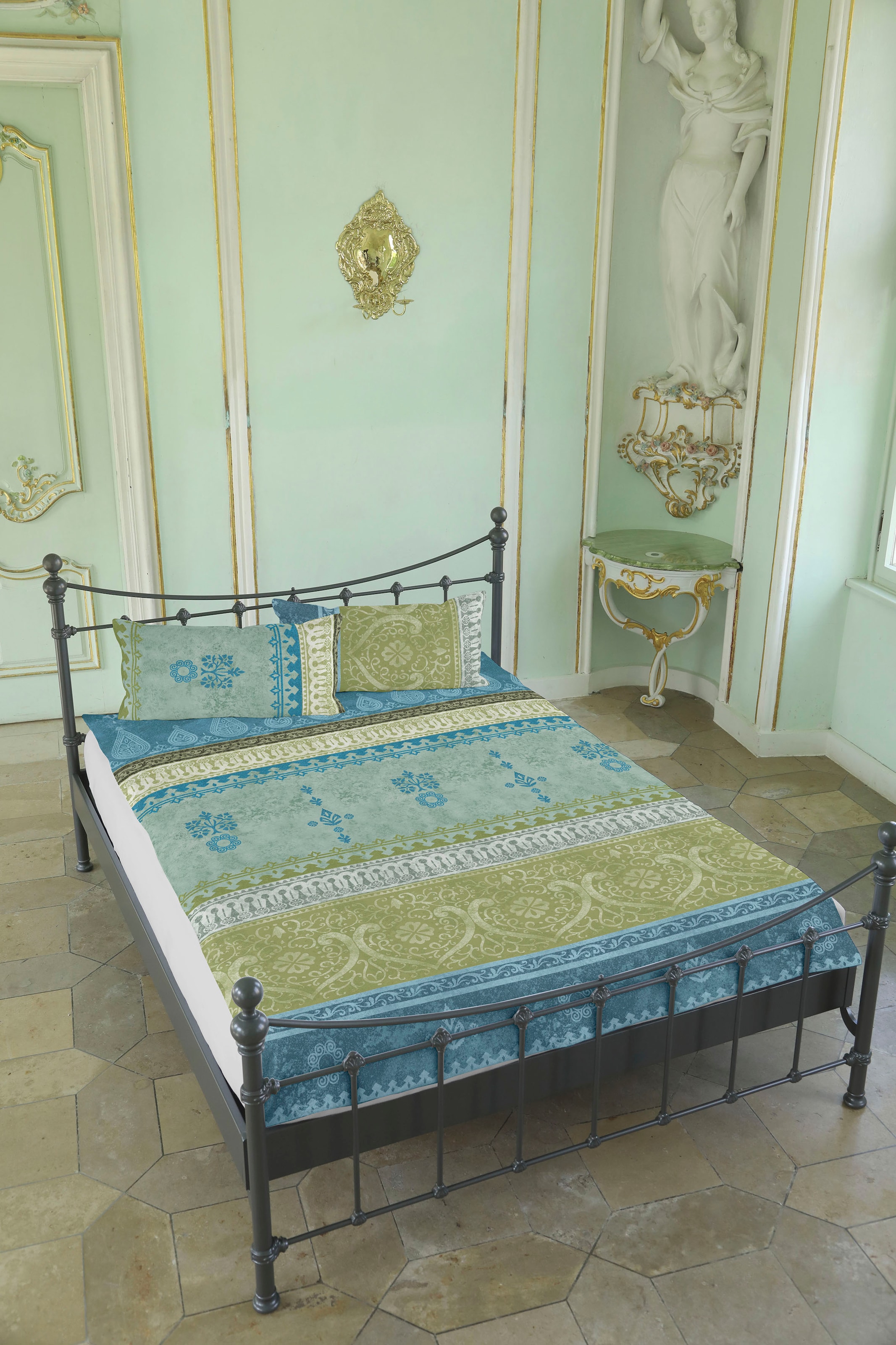CASATEX Bettwäsche »Indi« 2 Stk. tlg. romantisch, orientalisch, weich und gemütlich