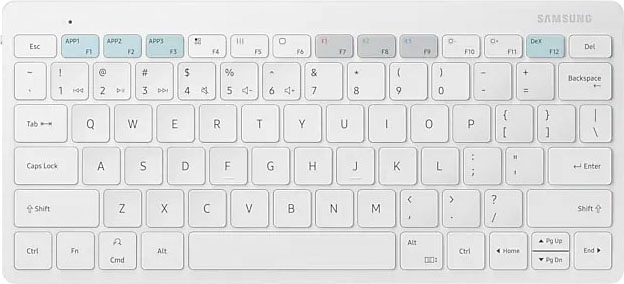 ➥ XXL (Fn-Tasten) | Keyboard für Garantie Smart UNIVERSAL Tablet-Tastatur »Universal Trio 3 Tabs«, Jahre Samsung 500