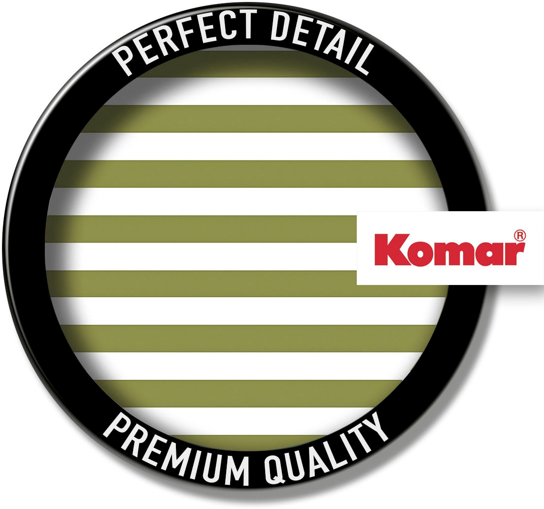 Komar Wandtattoo »Mickey Head Stripes - Größe 125 x 125 cm«, (1 St.), rund und selbstklebend