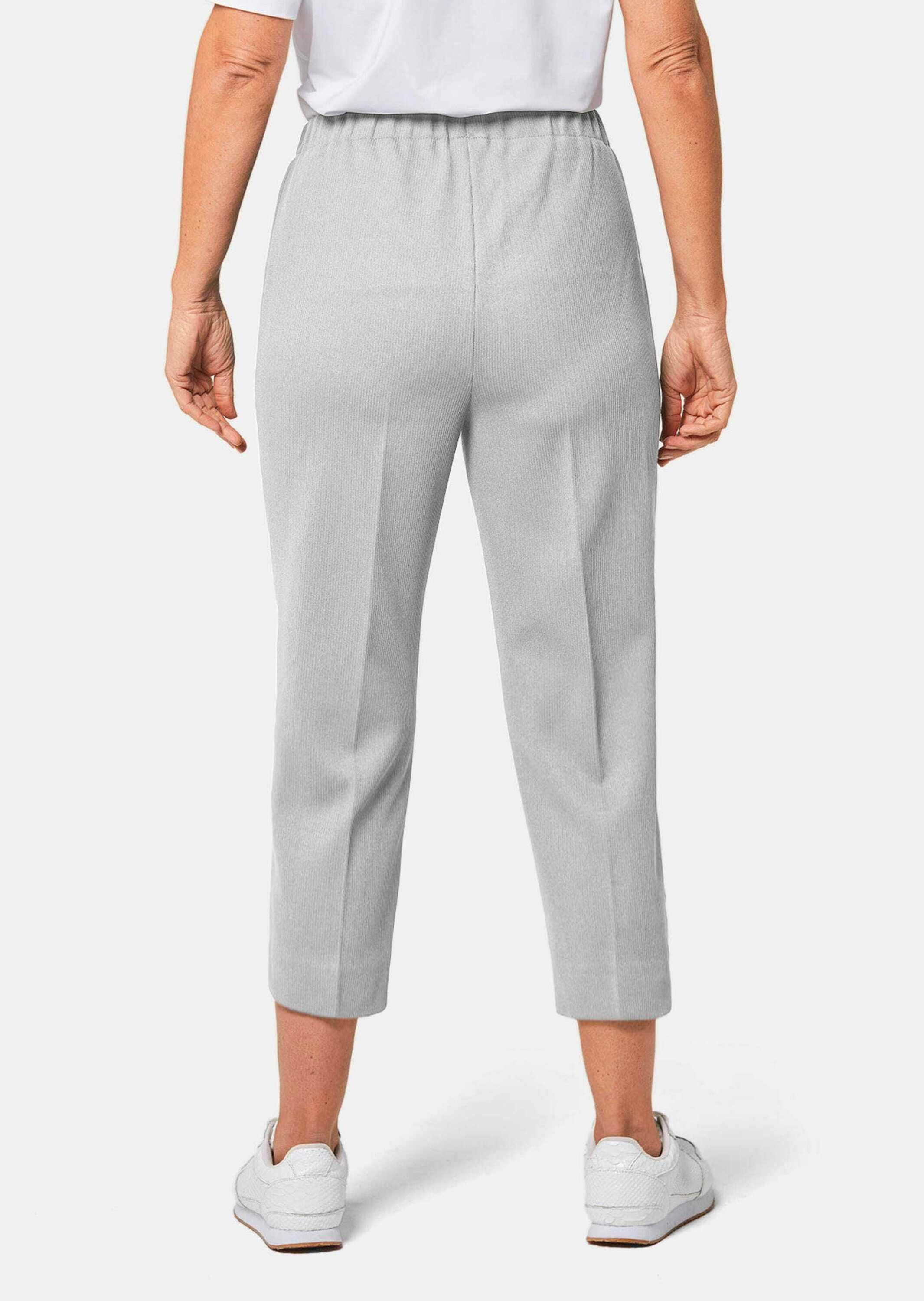 GOLDNER Caprihose »Trageangenehme 7/8-Rippenhose«