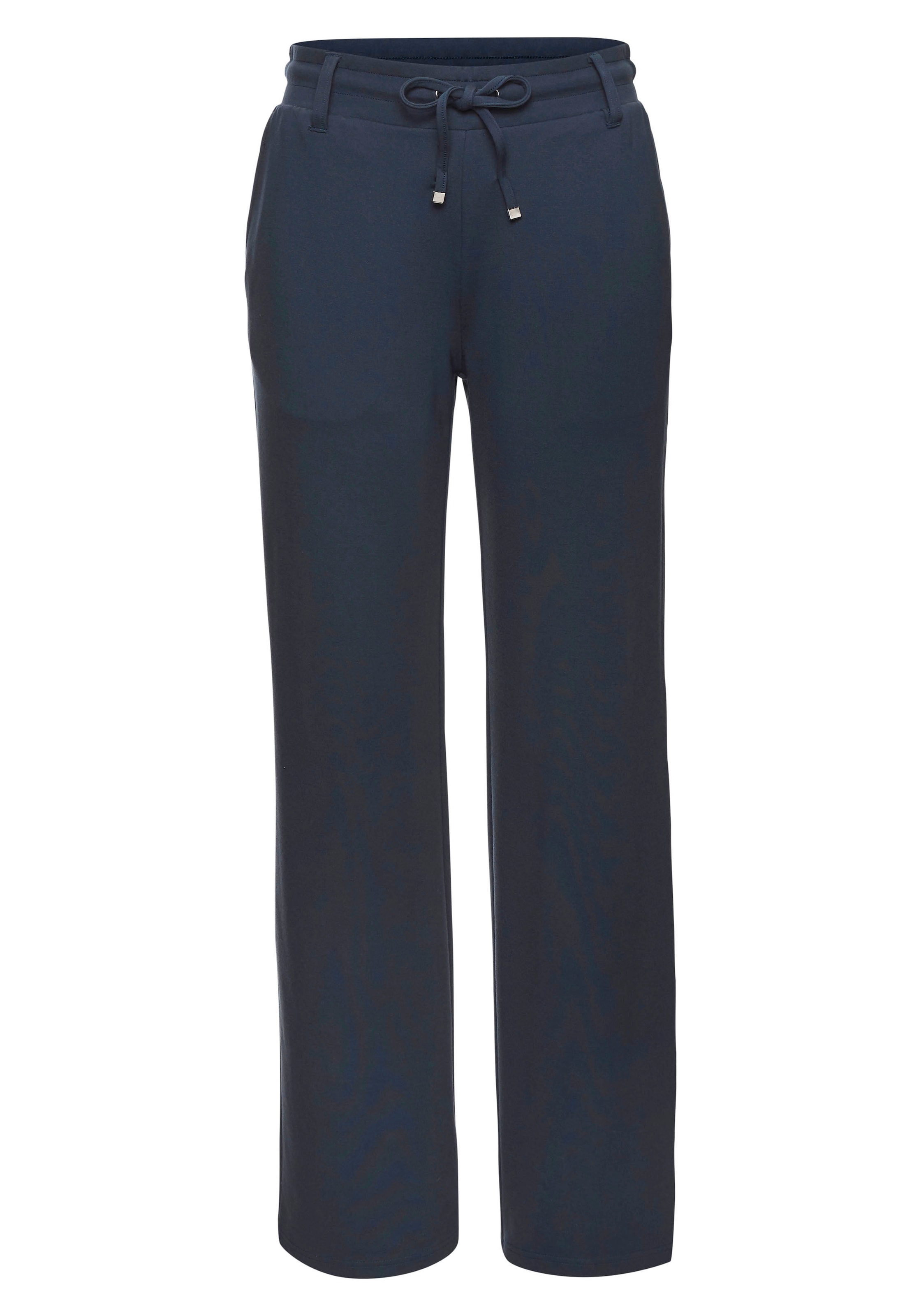 LASCANA Homewearhose, in weich fließendem Material, Loungewear