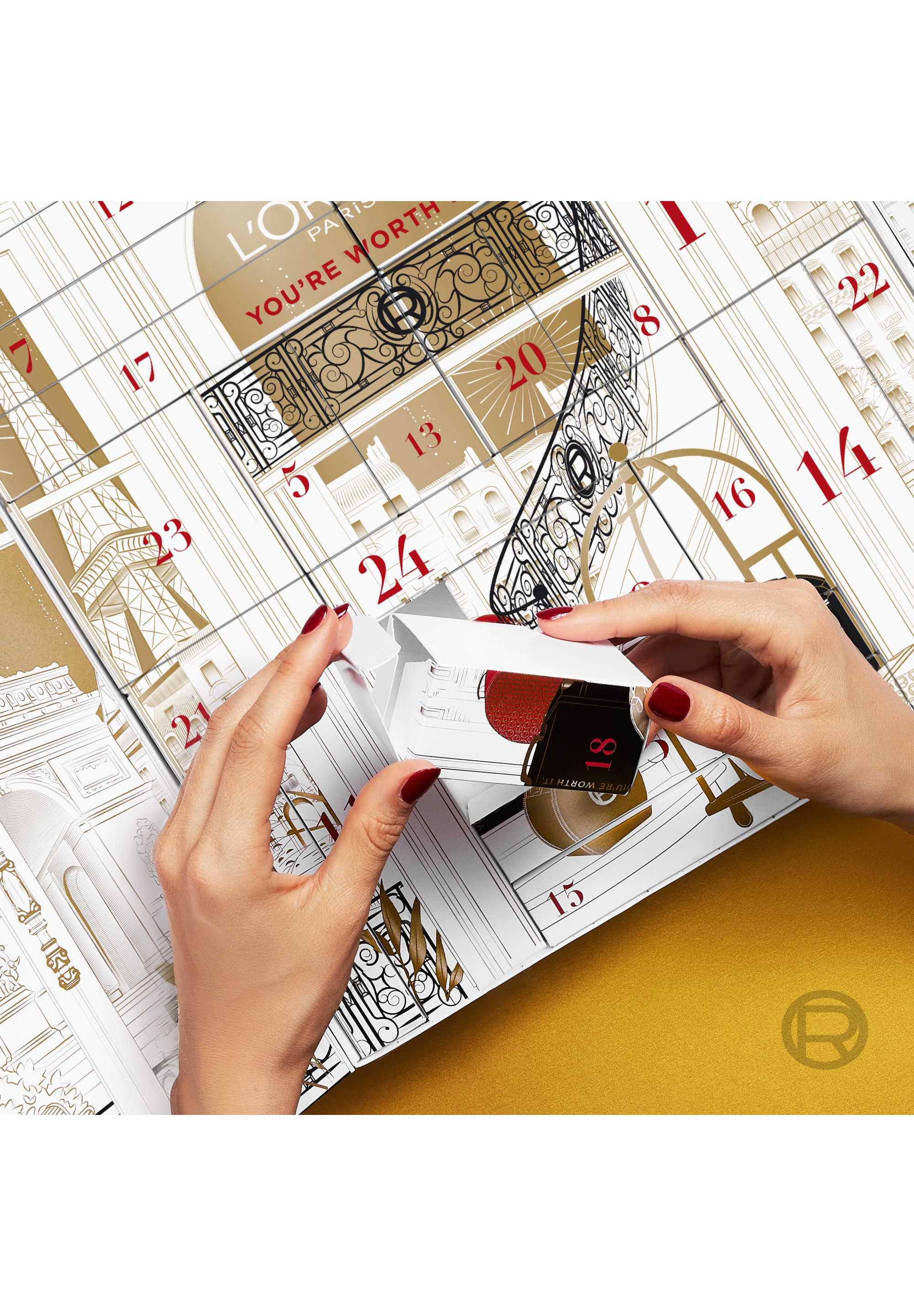 L'ORÉAL PARIS Kosmetik-Adventskalender »L'Oréal Paris 24 Tage Beauty Adventskalender 2025« ab 13 Jahren