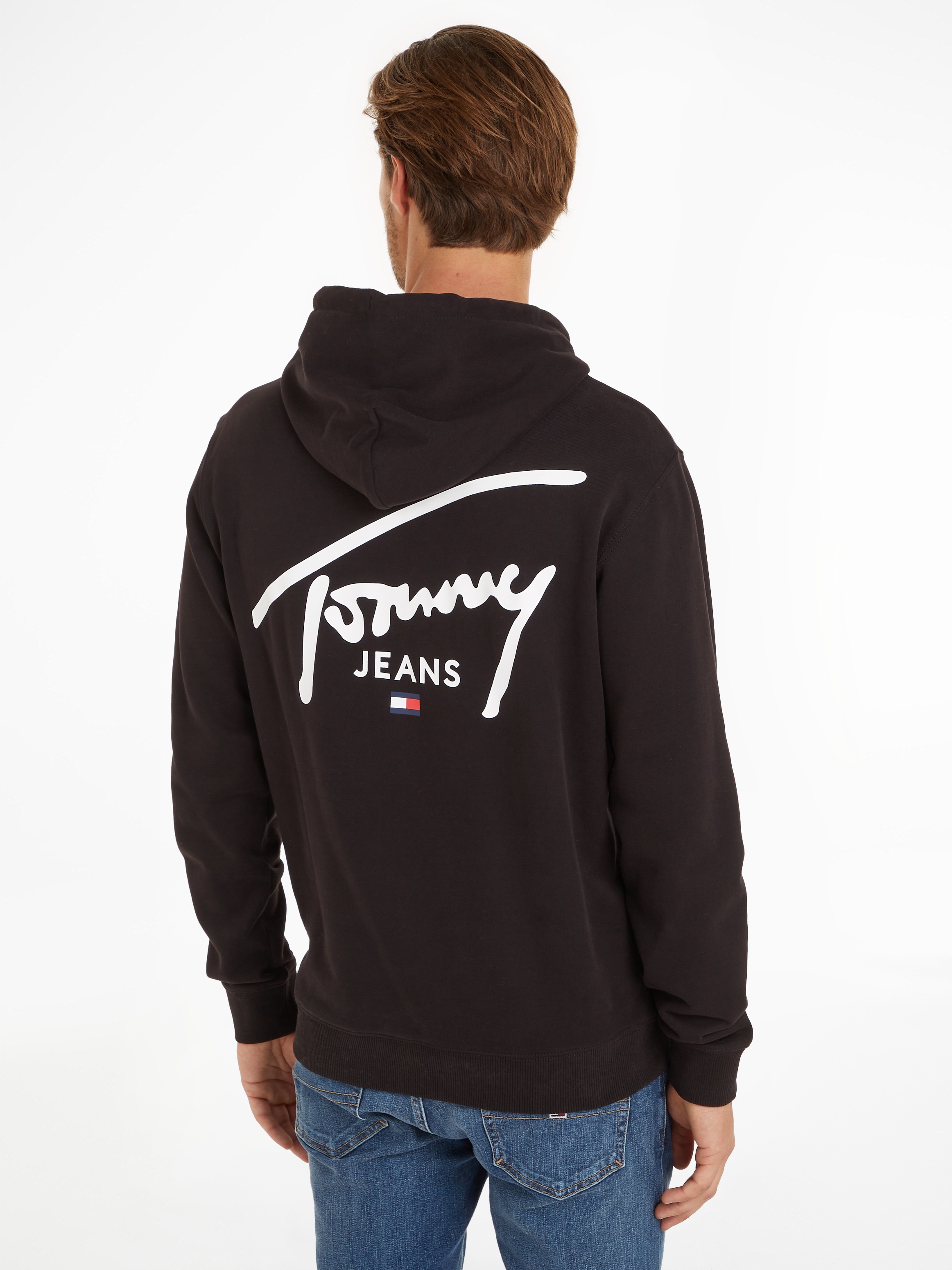 Tommy Jeans Kapuzensweatshirt »TJM REG ENTRY GRAPHIC HOODIE EXT«, mit Logoschriftzug