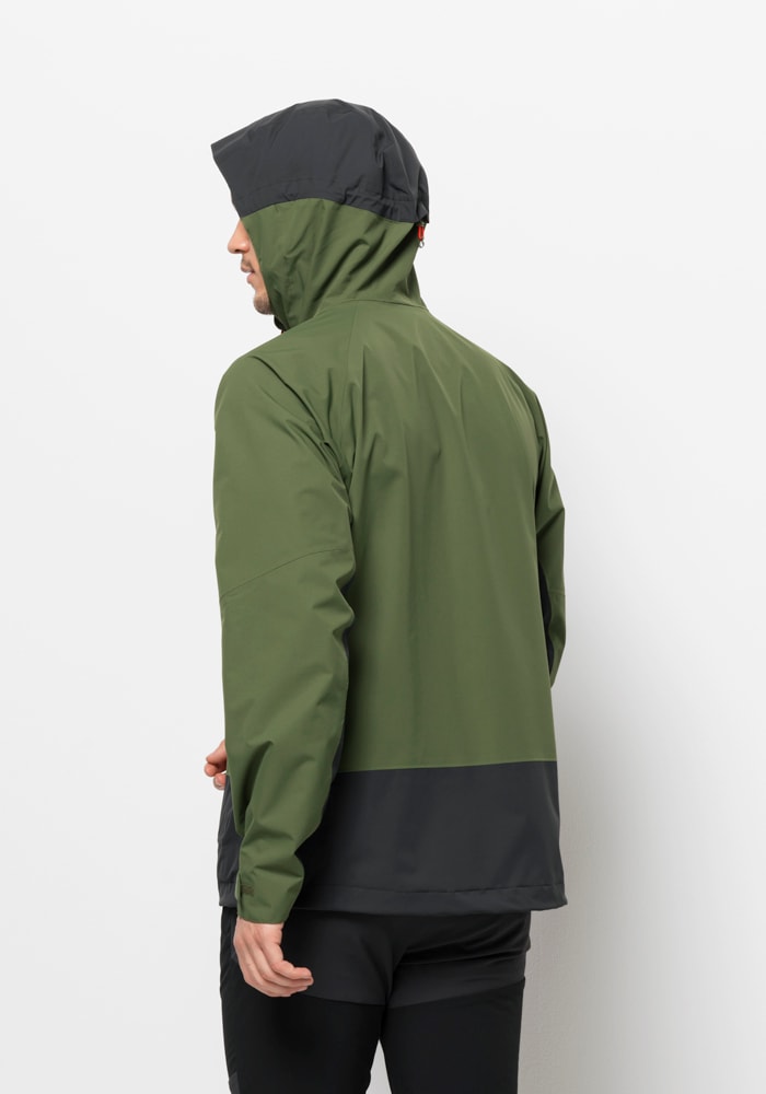 Jack Wolfskin Outdoorjacke »EAGLE PEAK 2L JKT M«, mit Kapuze