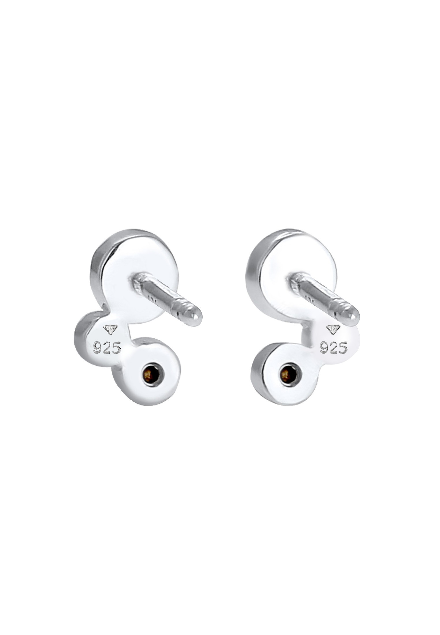 Elli Paar Ohrstecker »Ohrringe Kristalle Rund 925 Silber«