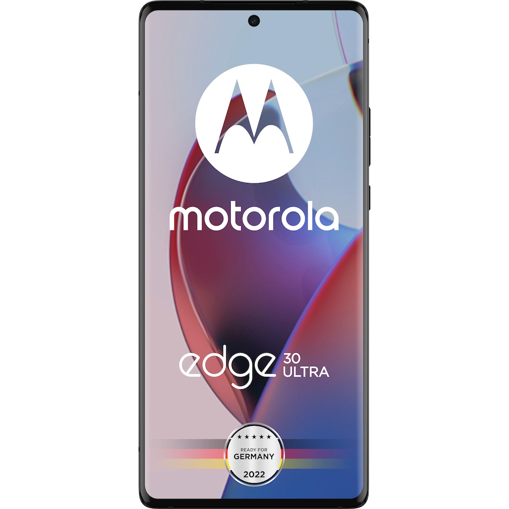 Motorola Smartphone »edge30 ultra«, interstellar black, 17,02 cm/6,7 Zoll, 256 GB Speicherplatz, 200 MP Kamera