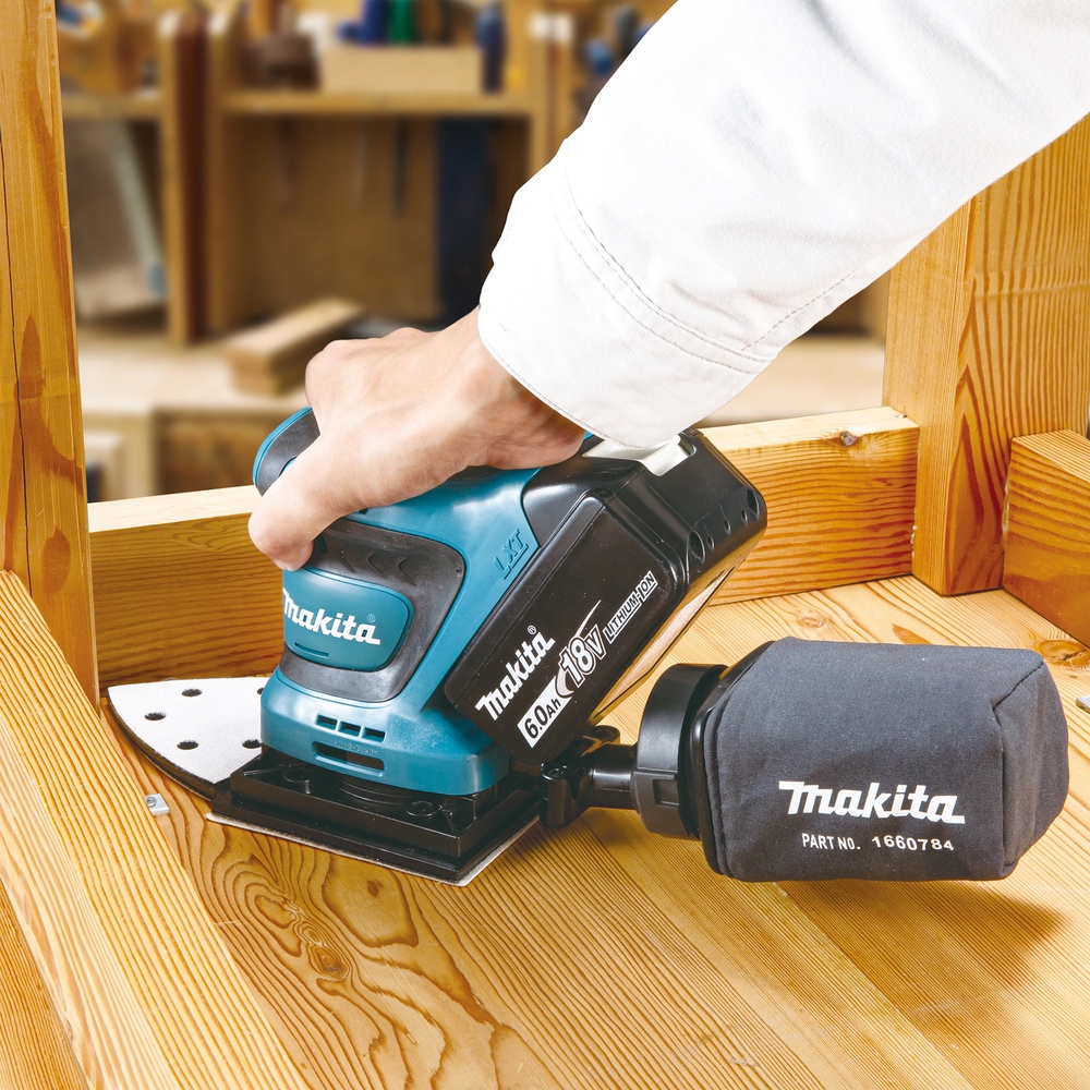 Makita Akku-Schwingschleifer »DBO480Z«, LXT 18V • 112x102 mm • 14.000 min-1, ohne Akku und Ladegerät