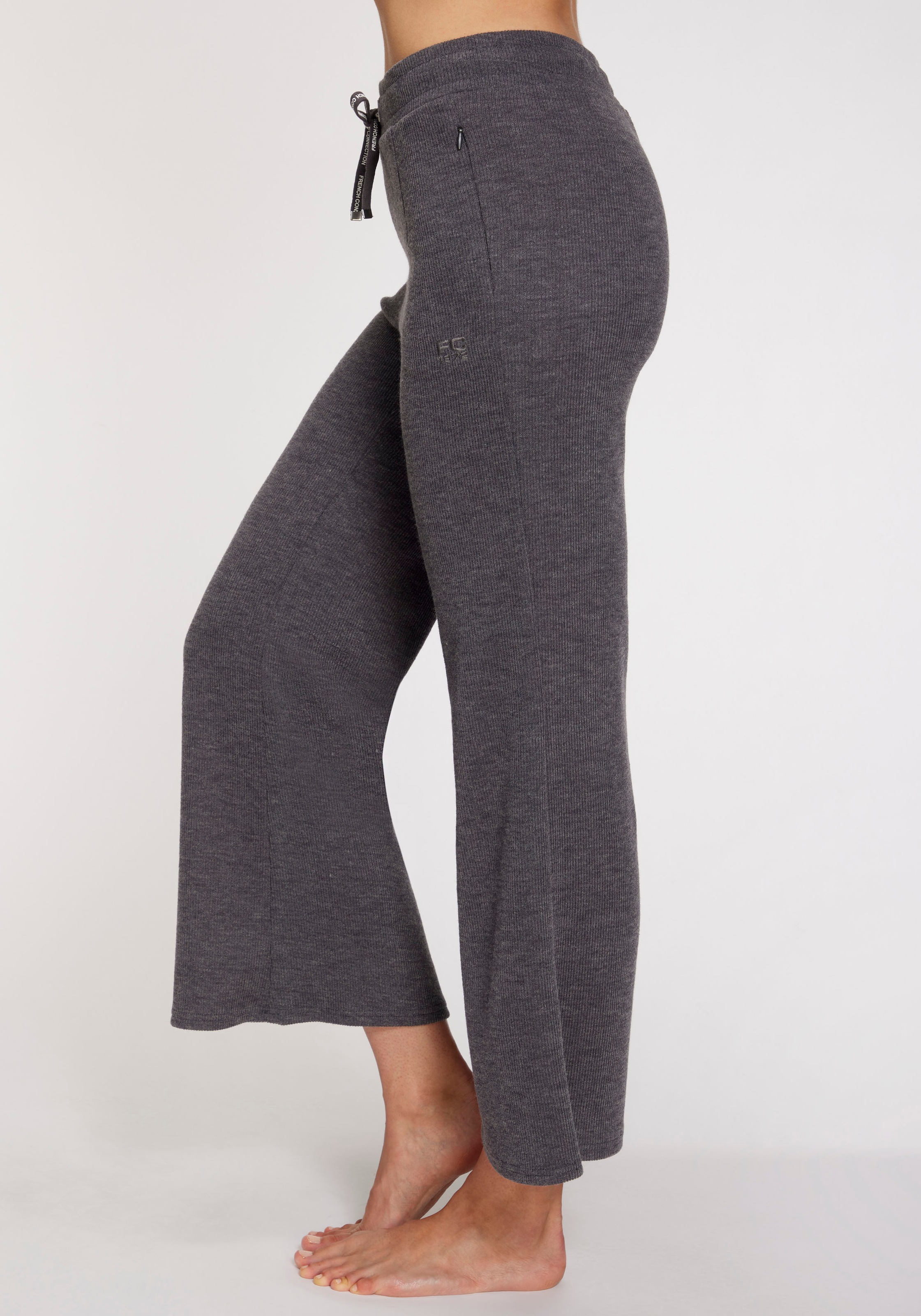 French Connection Loungepants, in gerippter Strickoptik