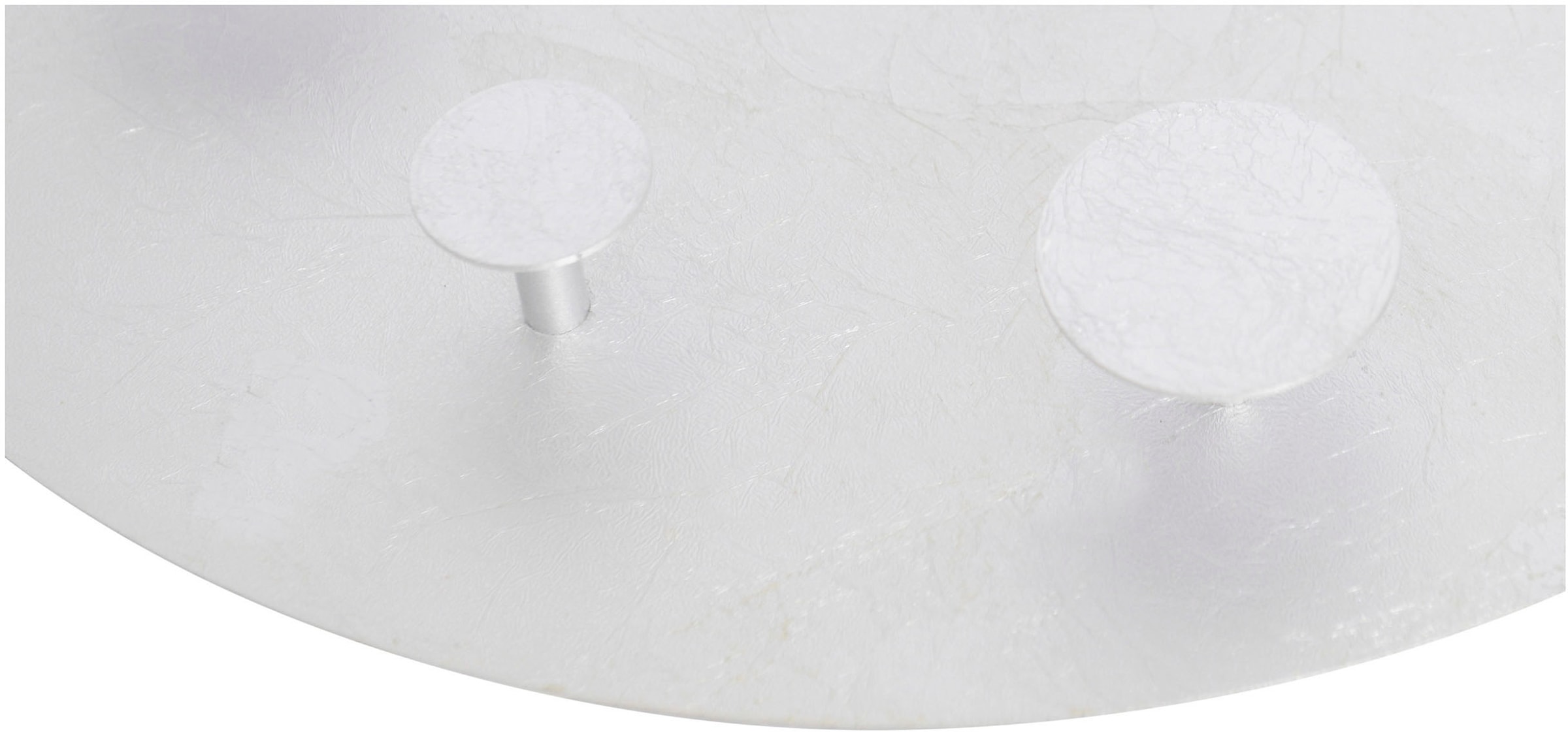 näve LED Deckenleuchte »Firenze« LED-Modul 1 Stk. Warmweiß Durchmesser 50cm, warmweiße LED, hochwertig aus Metall in silber