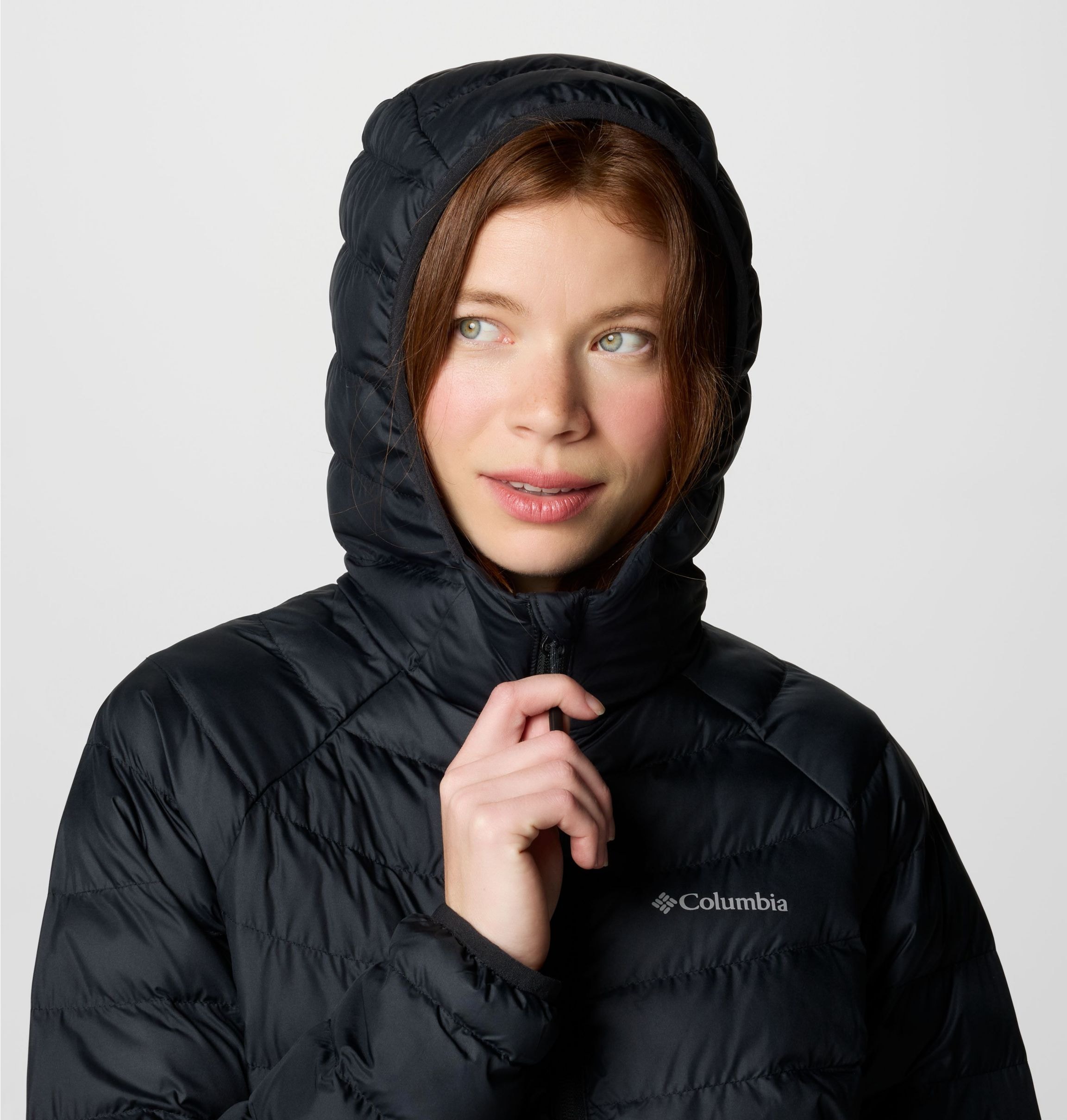 Columbia Steppjacke »POWDER LITE II HOODED JACKET«, (1 St.)