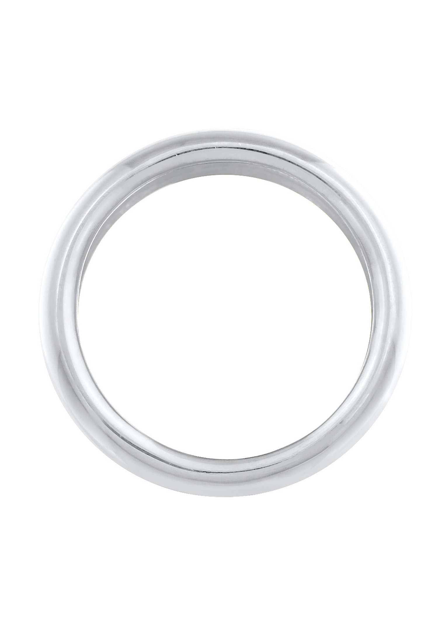 Elli Premium Silberring »Ring Breit Schlicht Bandring Trend 925 Sterling Silber«